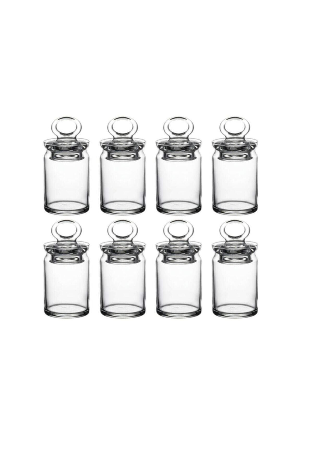 Paşabahçe 95104 Kitchen Mini Baharatlık Kavanoz 240 Cc - 8 Adet Fma01949