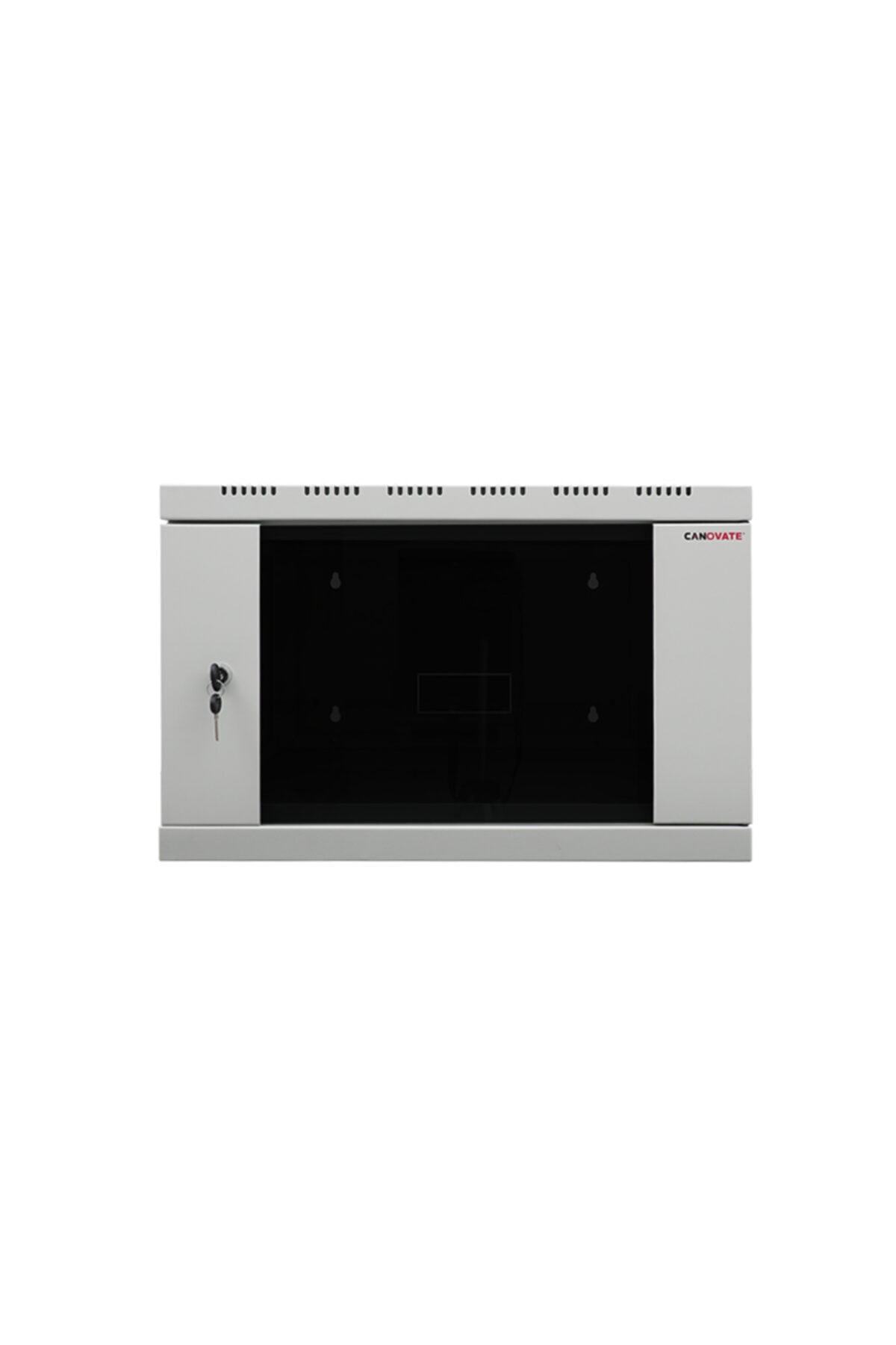 CANOVATE 9u 19'' 600x560mm Duvar Tipi Kabinet Tek Gövdeli Gri 2 Yıl Üretici Garantili
