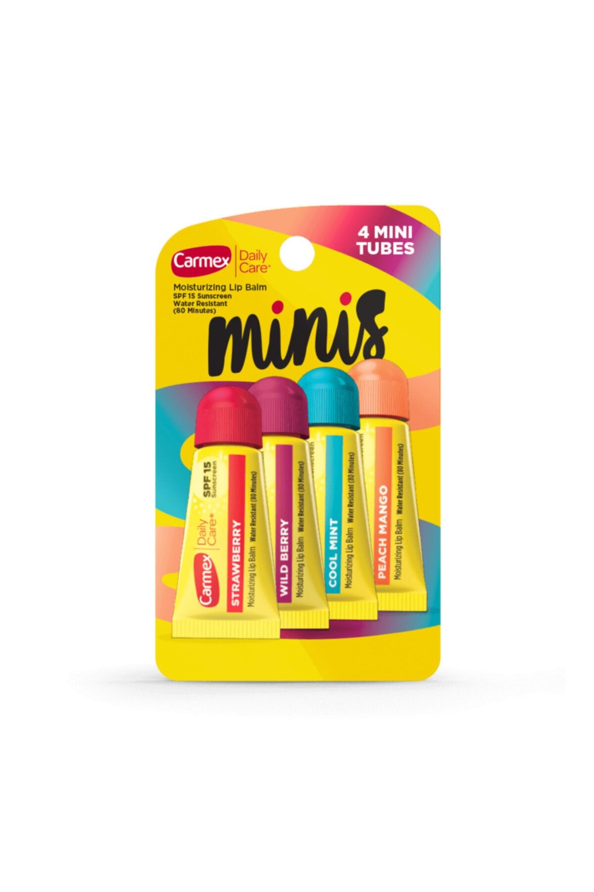 Carmex Avantaj Paketi 4 Mini Tubes Dudak Kremi
