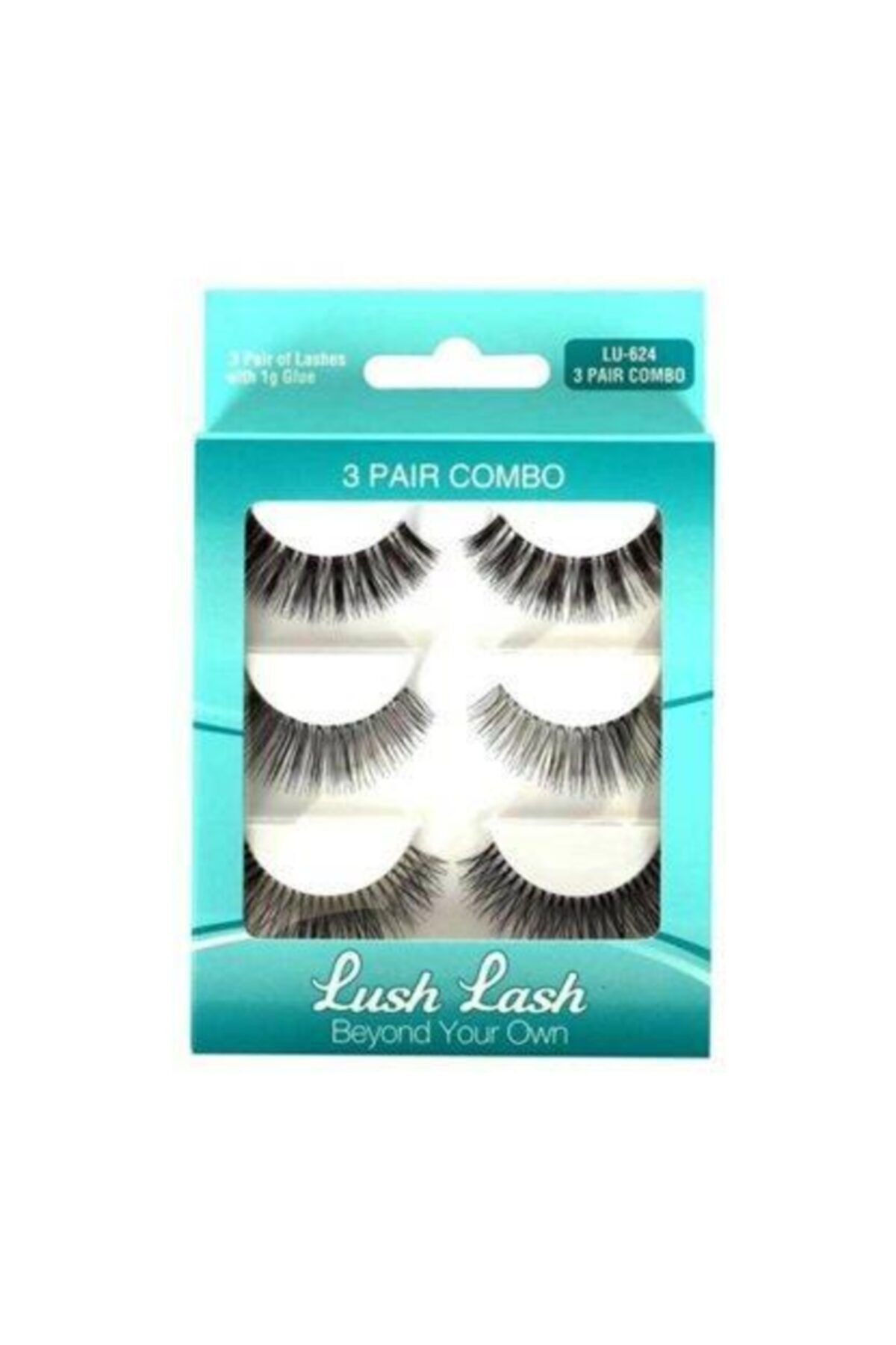 Lush Lash 3 Lü Takma Kirpik Pair Combo L