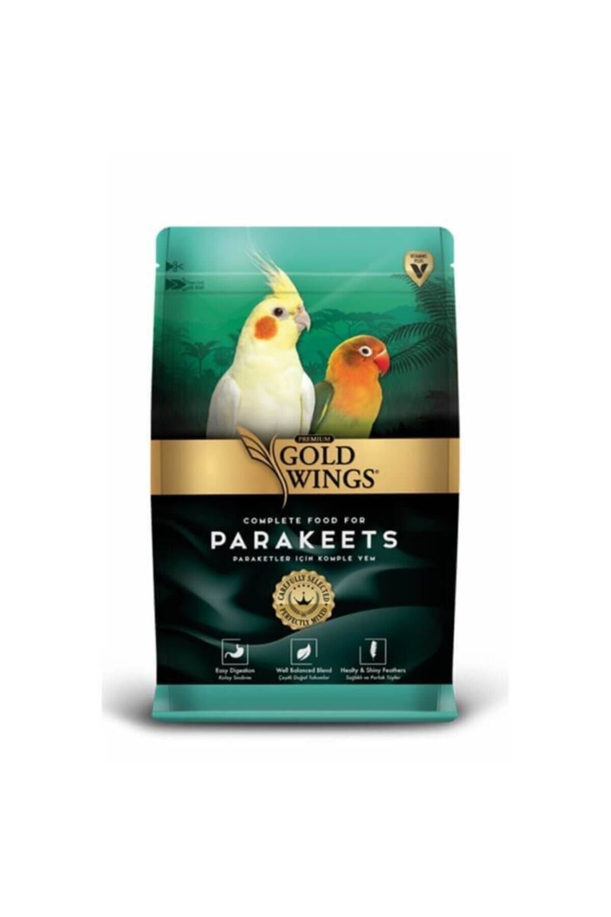 Gold Wings Premium Paraket Sultan Cennet Papağanı Yemi 1kg