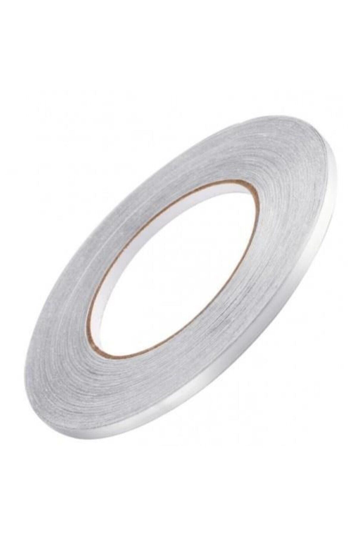 MatesStore 0.5 Cm 50 Metre Gri Fayans Arası Yapışkanlı Şerit Bant Dez Bandı