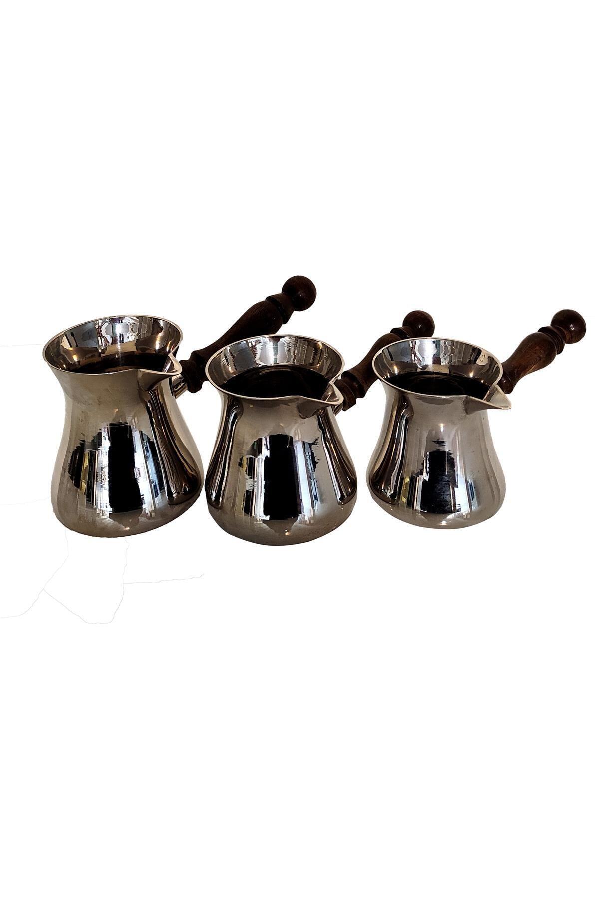 dağbey Pirinç Döküm Cezve Seti (set04230)
