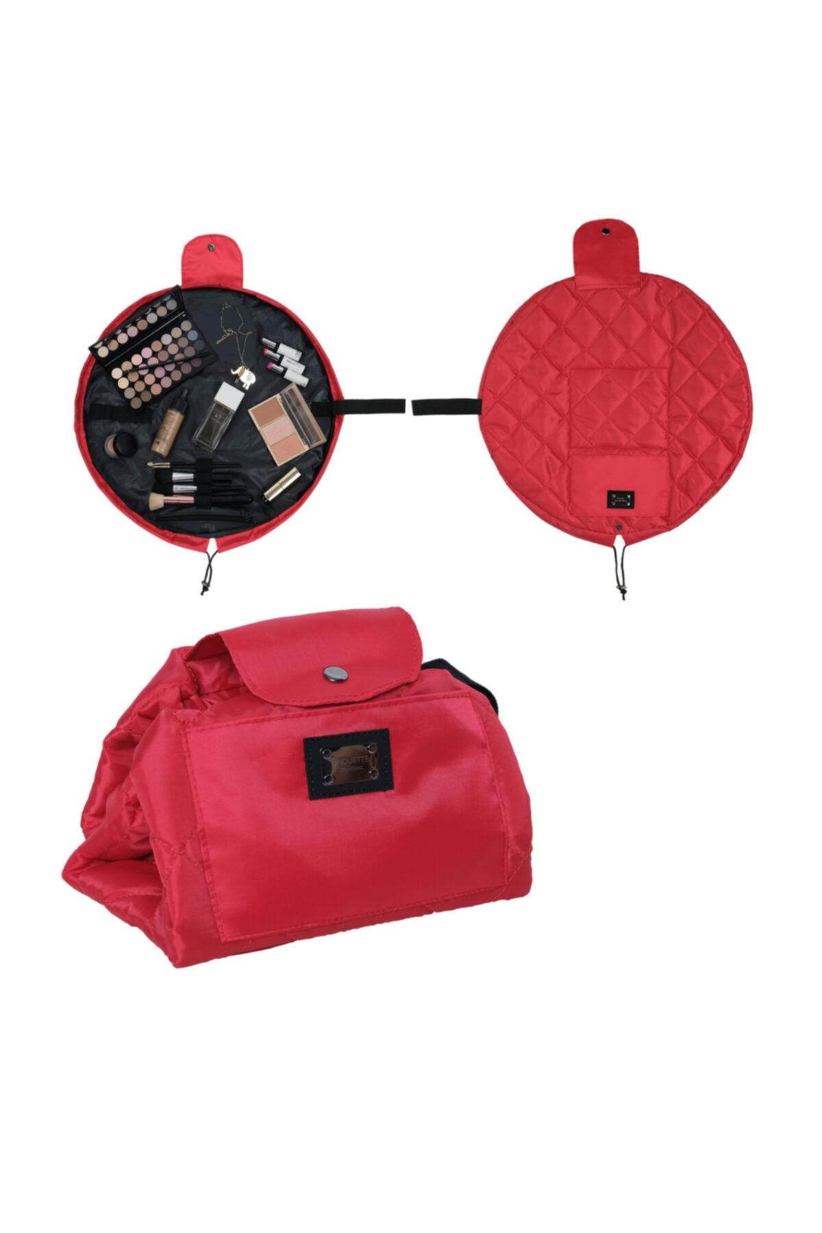 Chouette Creations Kırmızı Makyaj Çantası