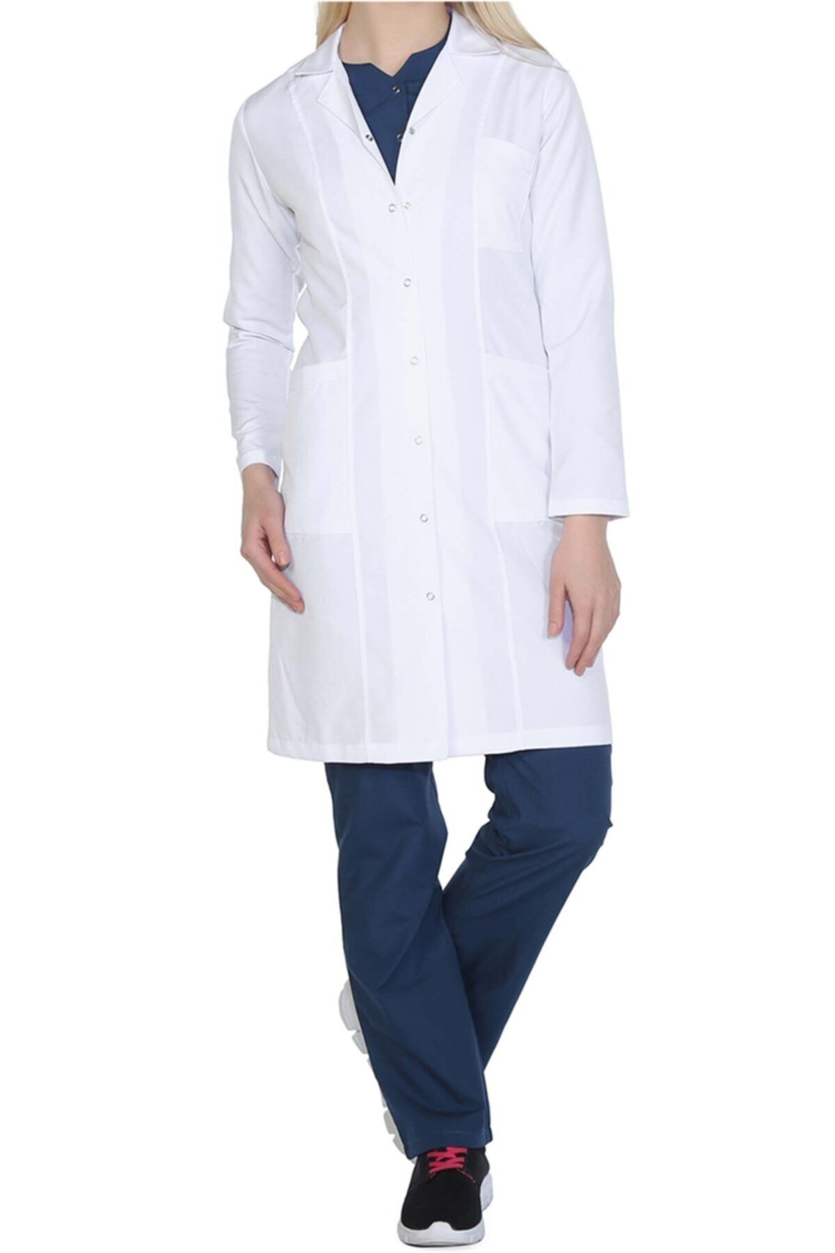 megeteks Hemşire Doktor Önlüğü Klasik Yaka