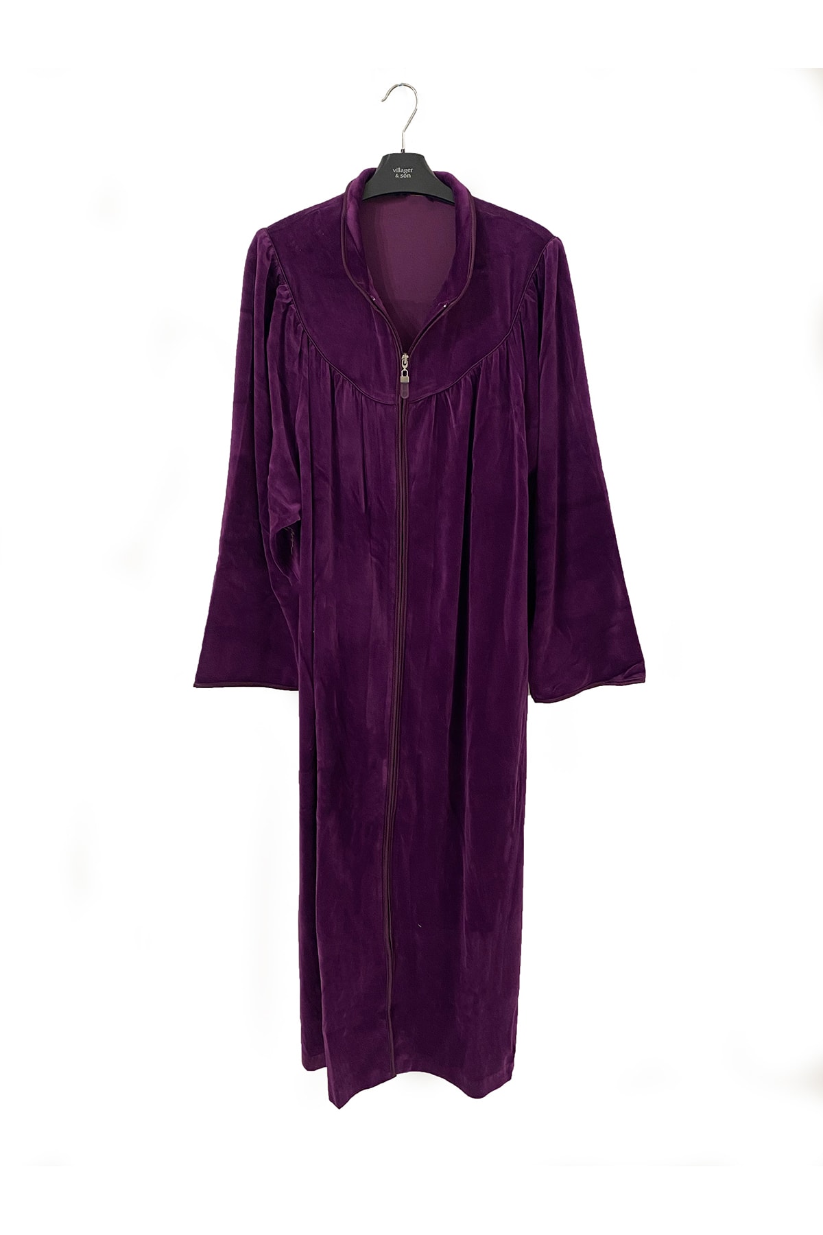 Villager&Son Kadın Sabahlık Mor Fermuarlı