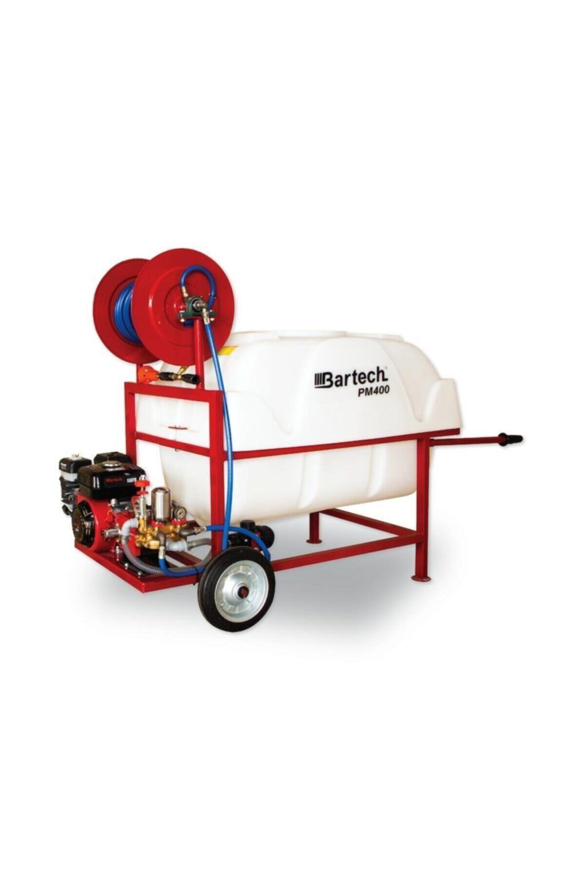BARTECH Pm400 Benzinli Ilaçlama Makinası 400lt 3 Mebranlı Pompa