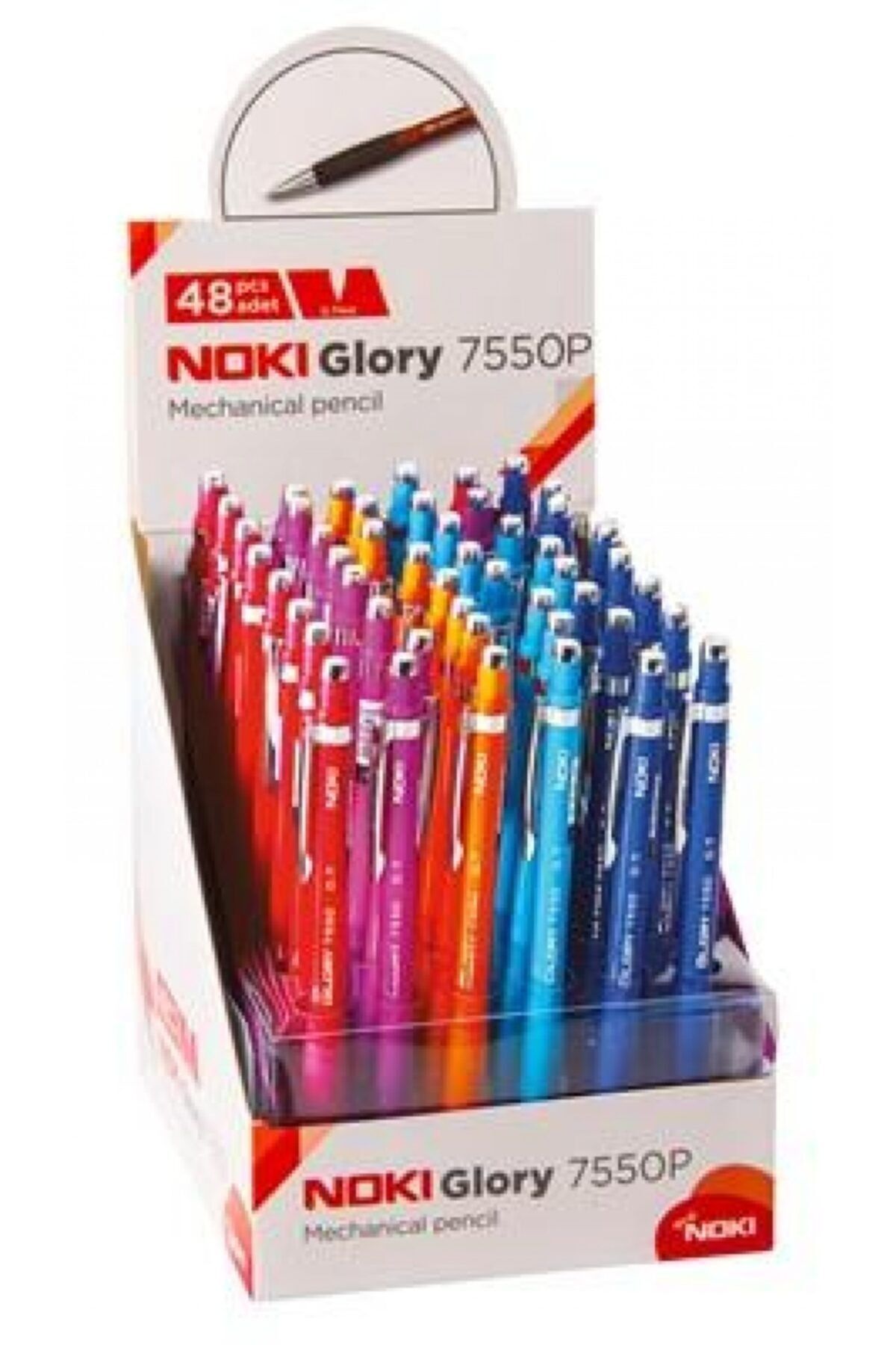 Noki 7550p-48 Versatil Kalem Glory ( 48 Li Stand )