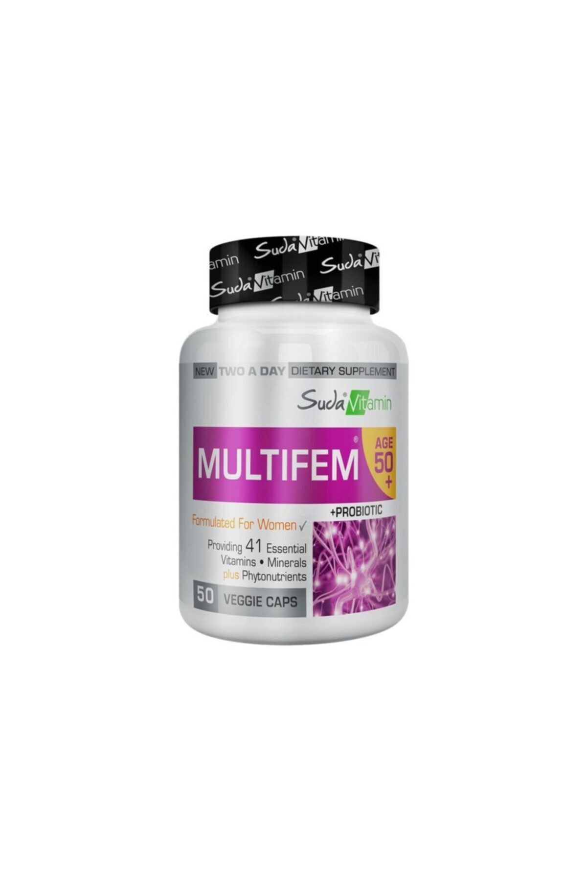 Bigjoy Sports Bigjoy Multifem 50+ Womens Kadınlar Için Bitkisel Multivitamin 50 Kapsül