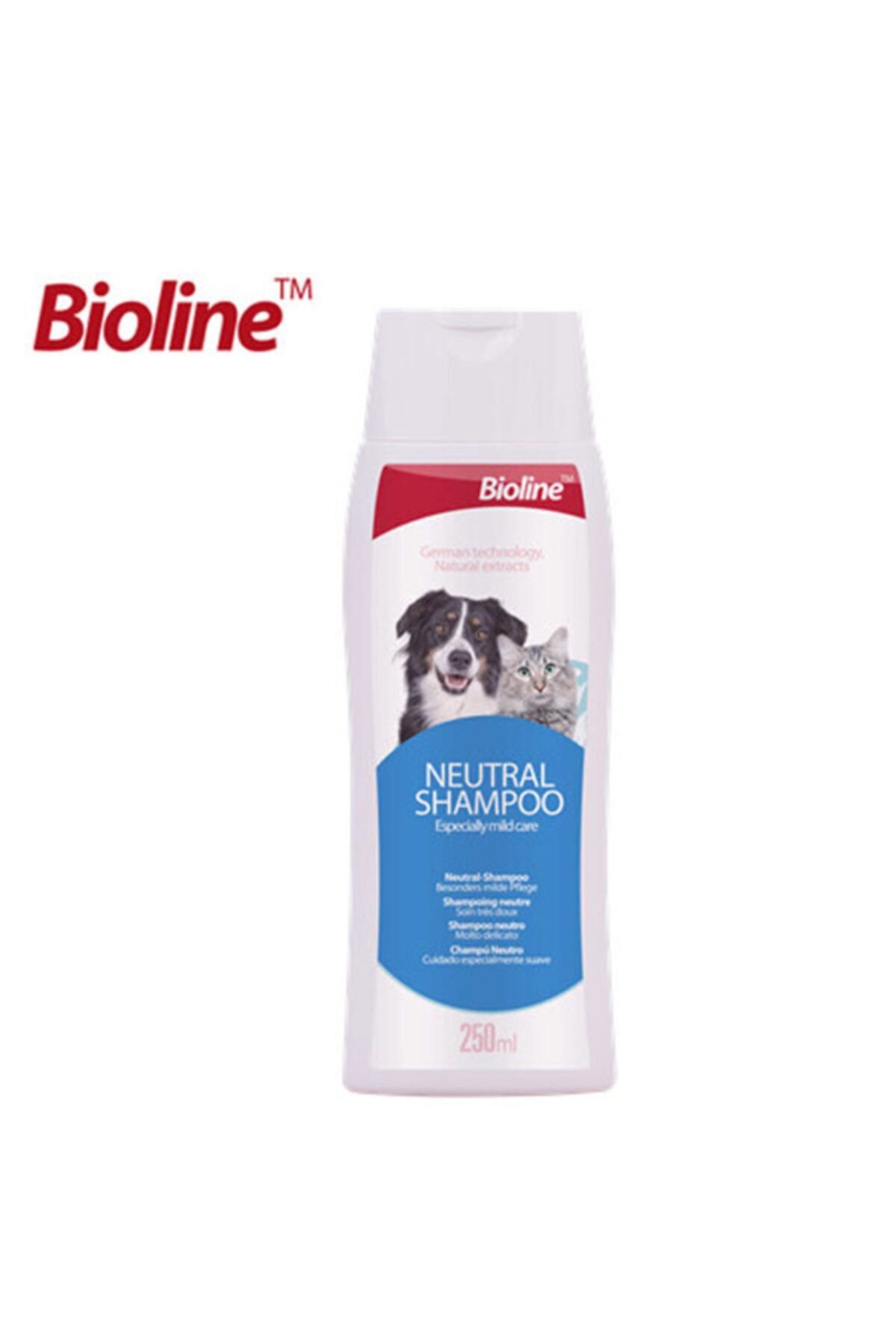 Bioline Kedi Ve Köpek Için Doğal Şampuan 250 Ml