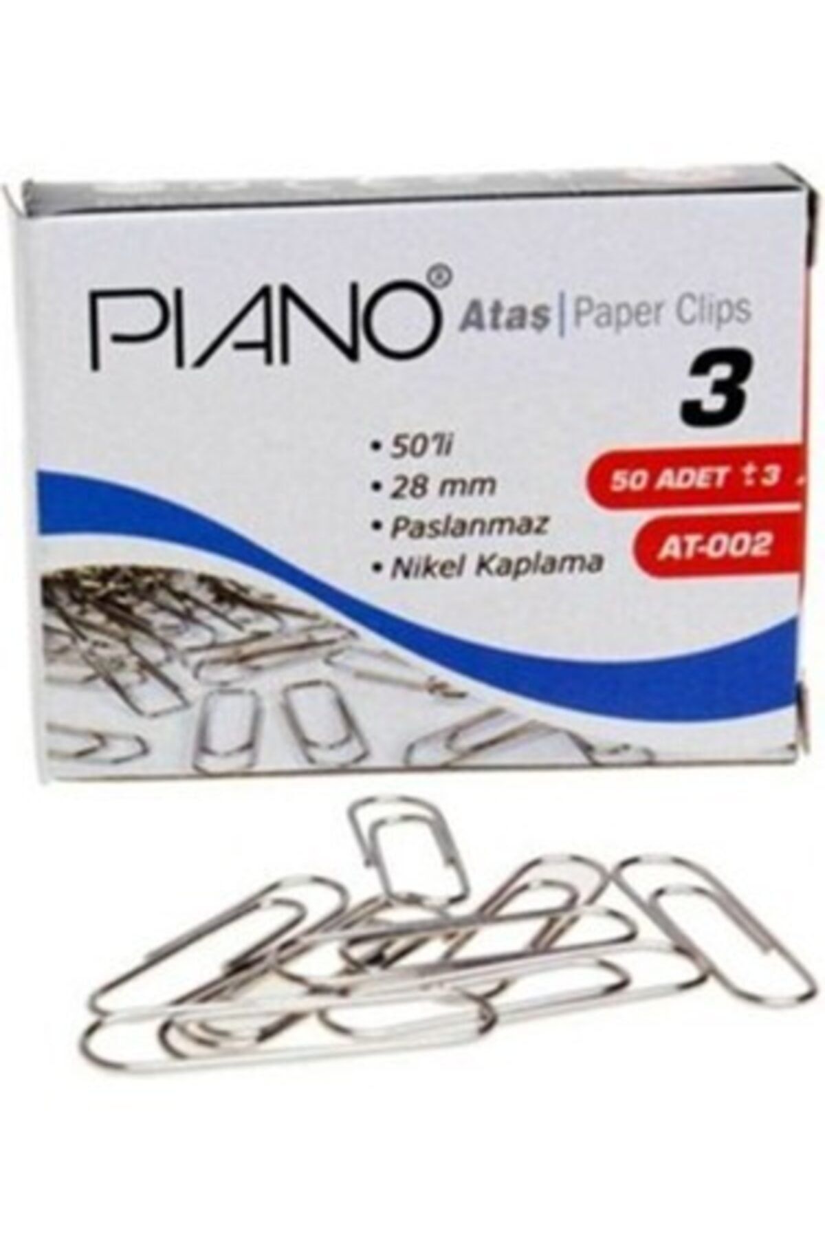 Piano 50 Adet Ataş