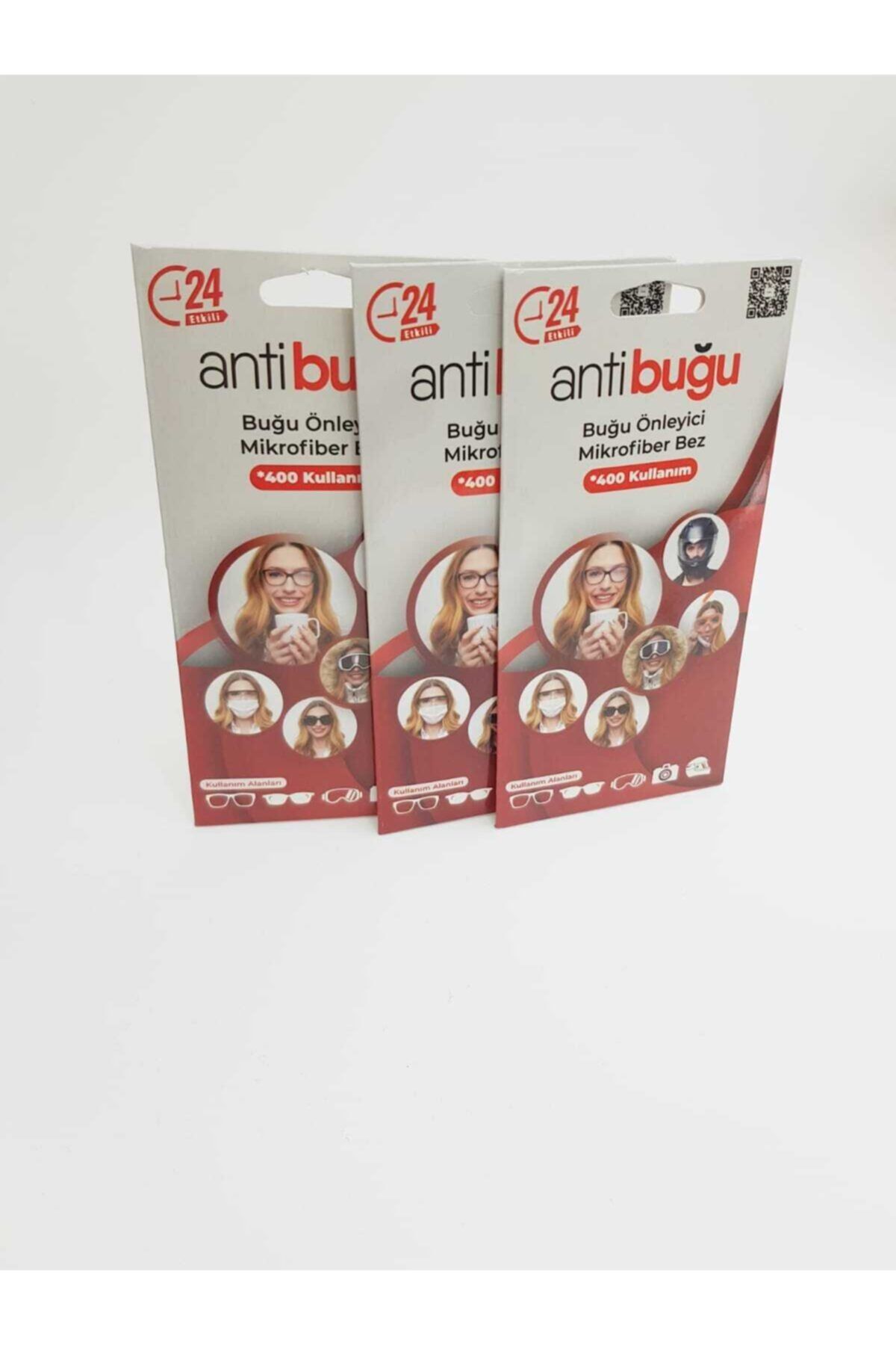 ESRADA Antibuğu Anti Buğu Buğu Önleyici Mikrofiber Bez 3'lü