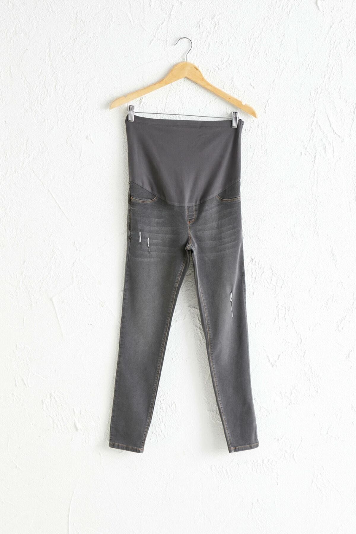 LC Waikiki Kadın Gri Rodeo Jean 0WCA37Z8