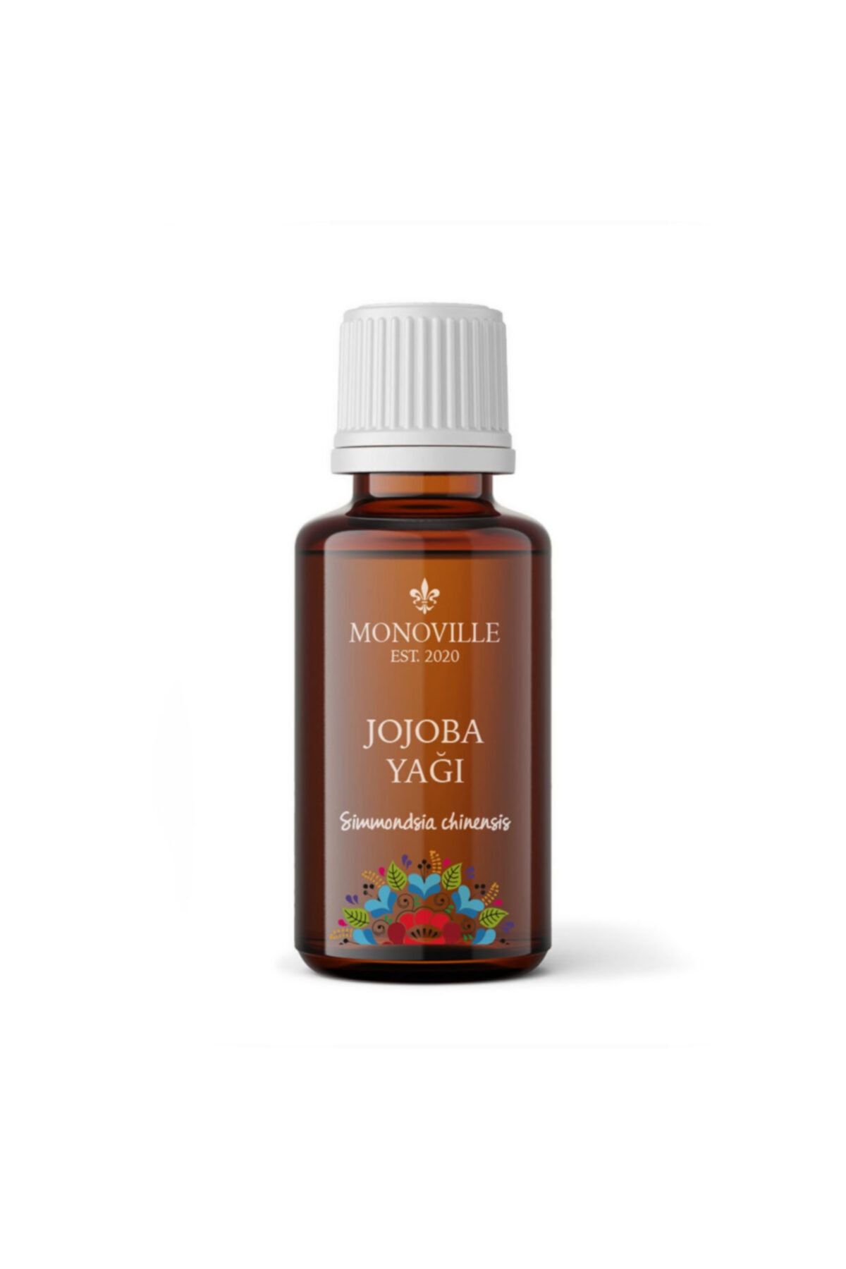 Monoville Soğuk Sıkım Jojoba Yağı % 100 Saf Ve Doğal 20 ml