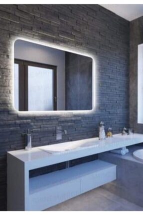 70x60 Ledli Ayna Banyo Aynası Işıklı Ayna 80x60 cm Image 0