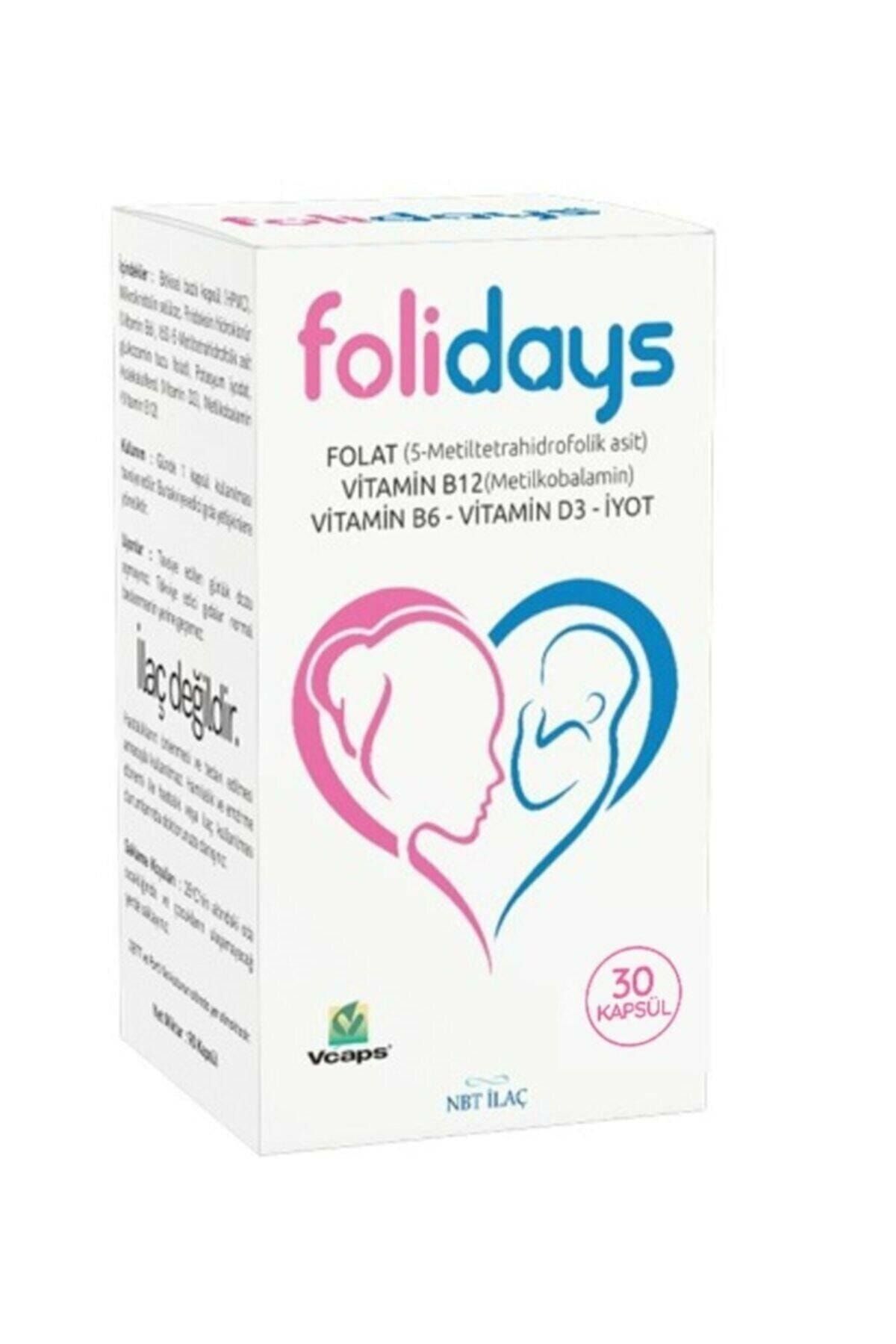 Nbt İlaç Nbt Life Folidays 30 Kaspül