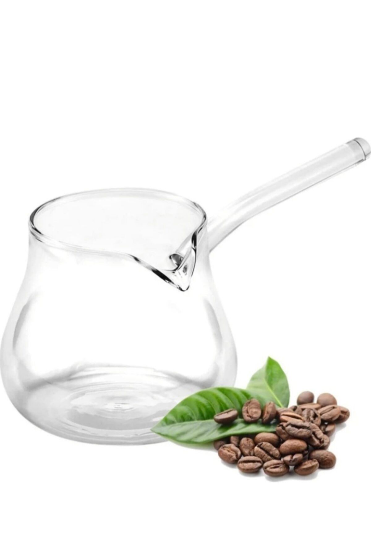 sibone coffee Borosilikat Isıya Ve Atese Dayanıklı Cam Cezve 400ml