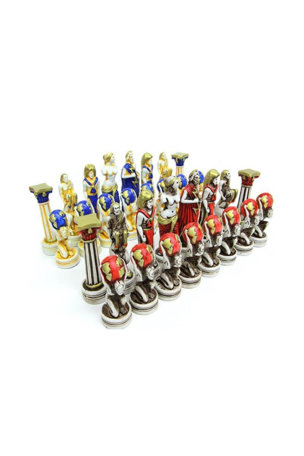 BULUTSHOP Satranç Taşı Polyester Ortaboy Herkül Dekoratif Hediyelik