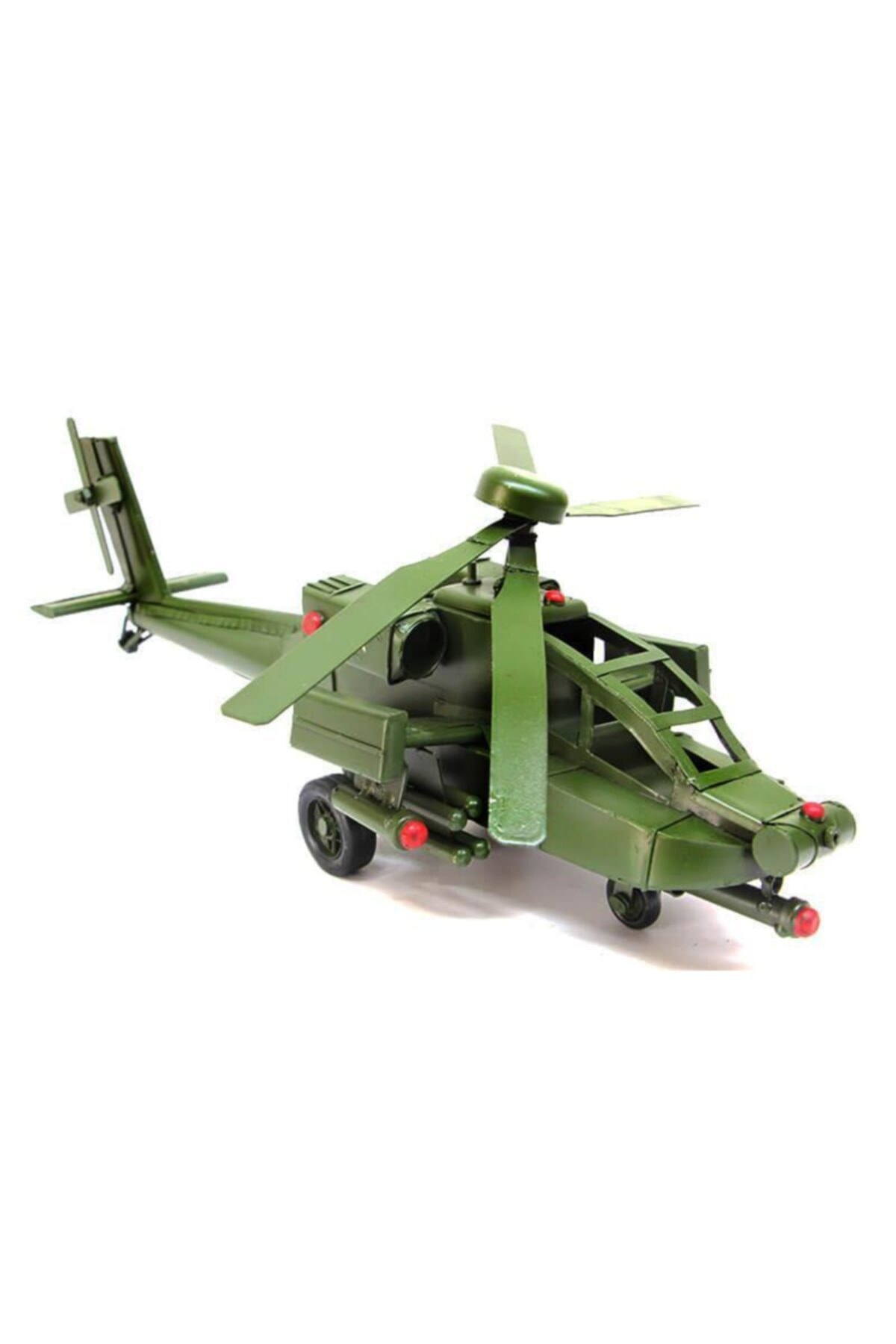 BULUTSHOP Dekoratif Metal Helikopter Dekoratif Biblo Hediyelik