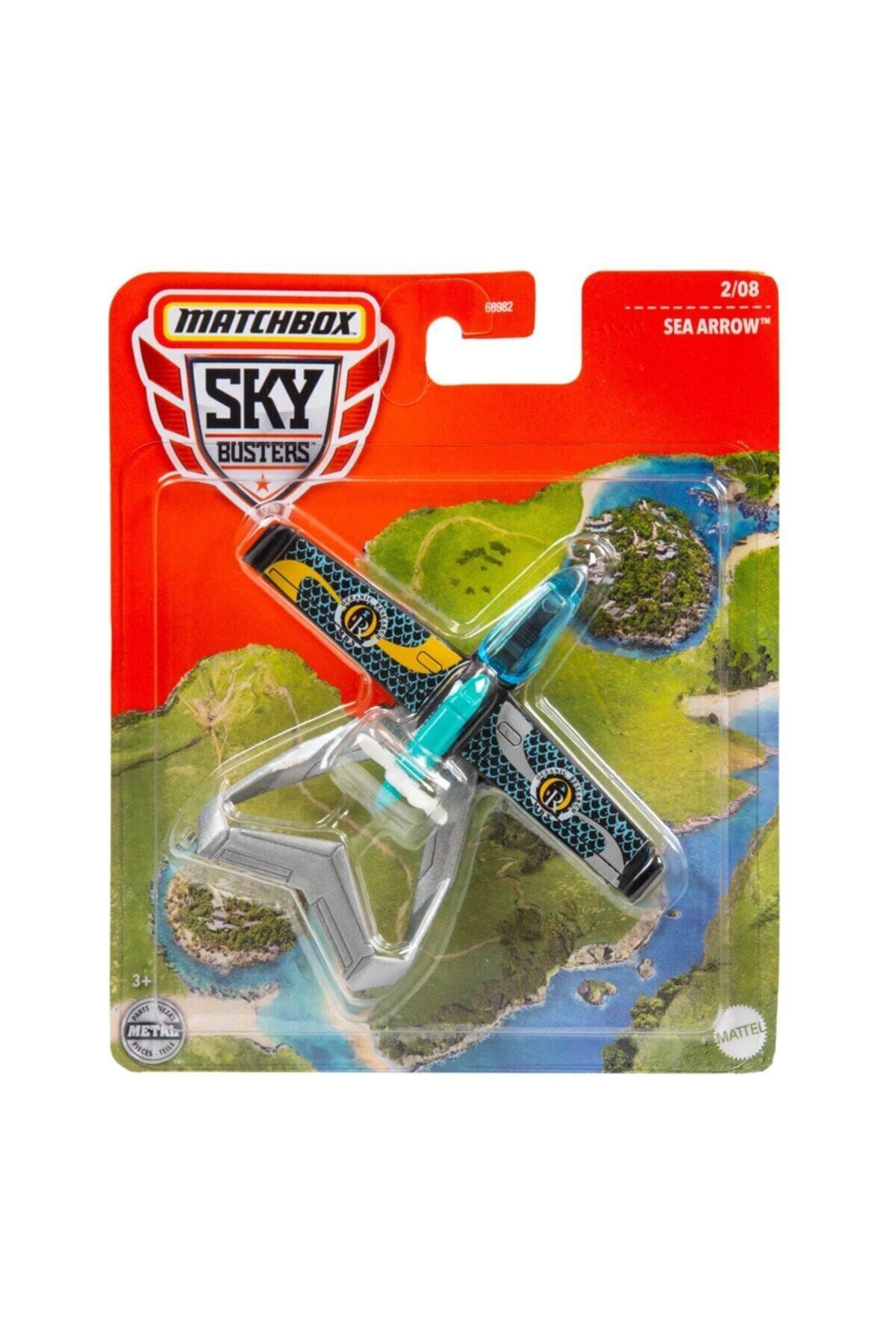 Matchbox Sky Busters Metal Deniz Uçak 10x10cm Marka 2/08
