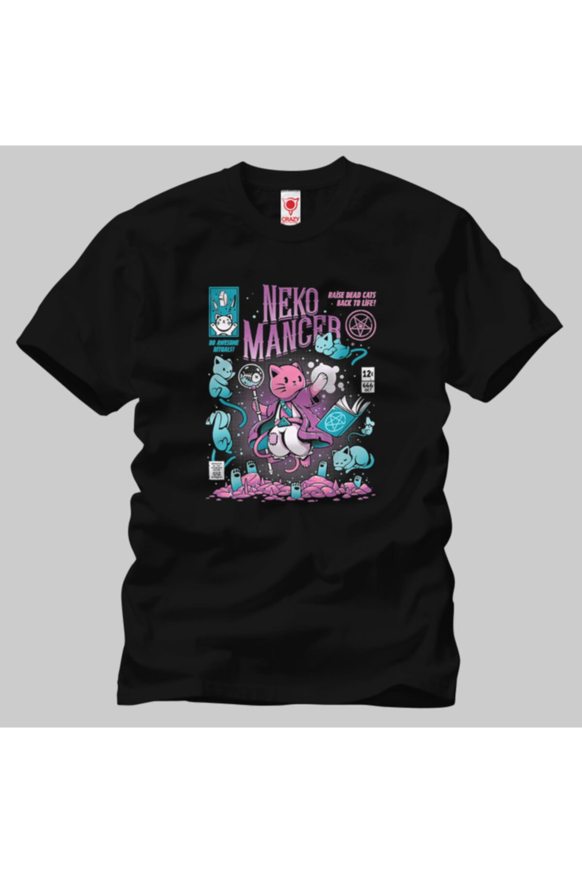 Built By Crazy Neko Mercer Back To Life Unisex Tişört