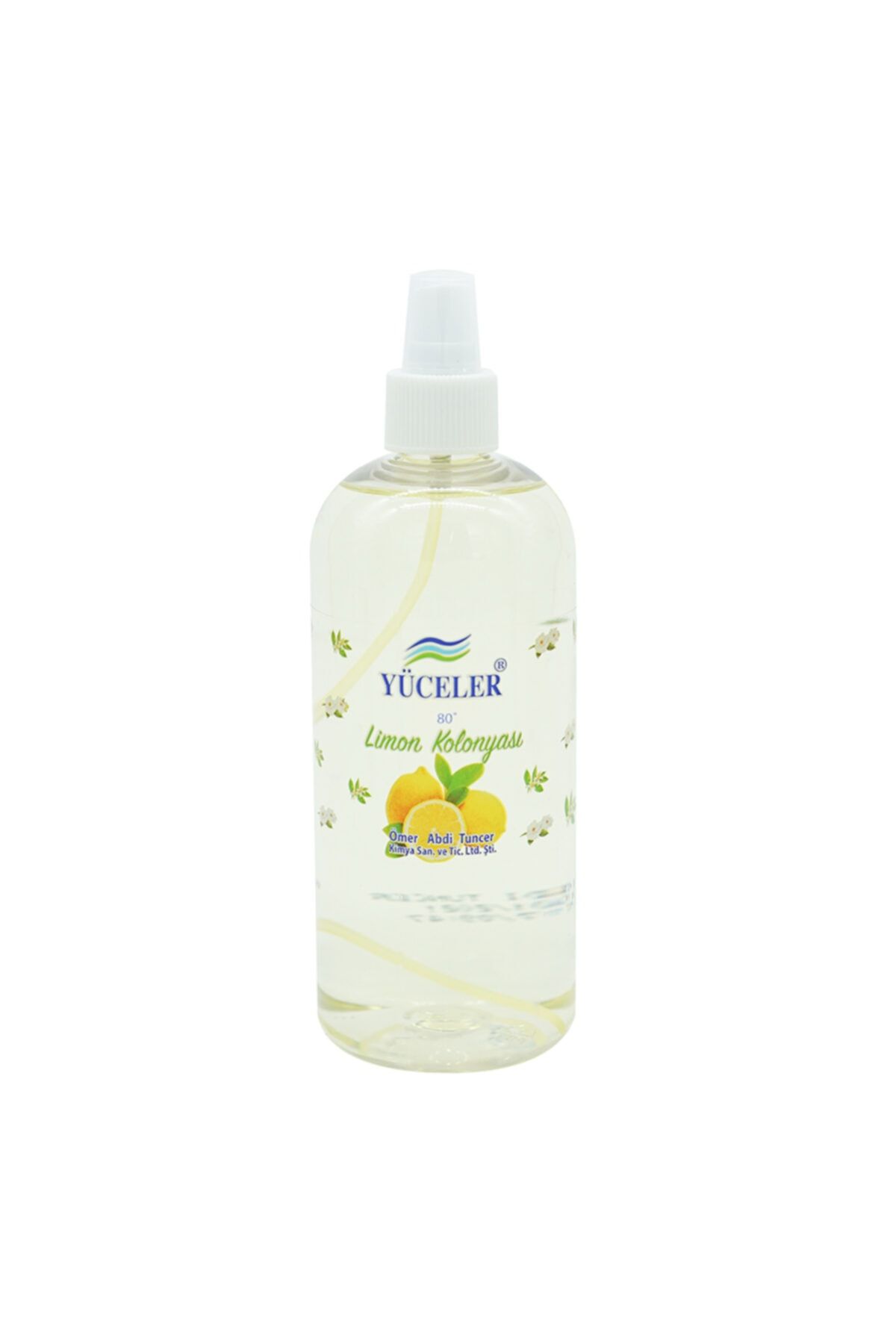 Yüceler Ömer Abdi Tuncer Sprey Limon Kolonyası 400 ml