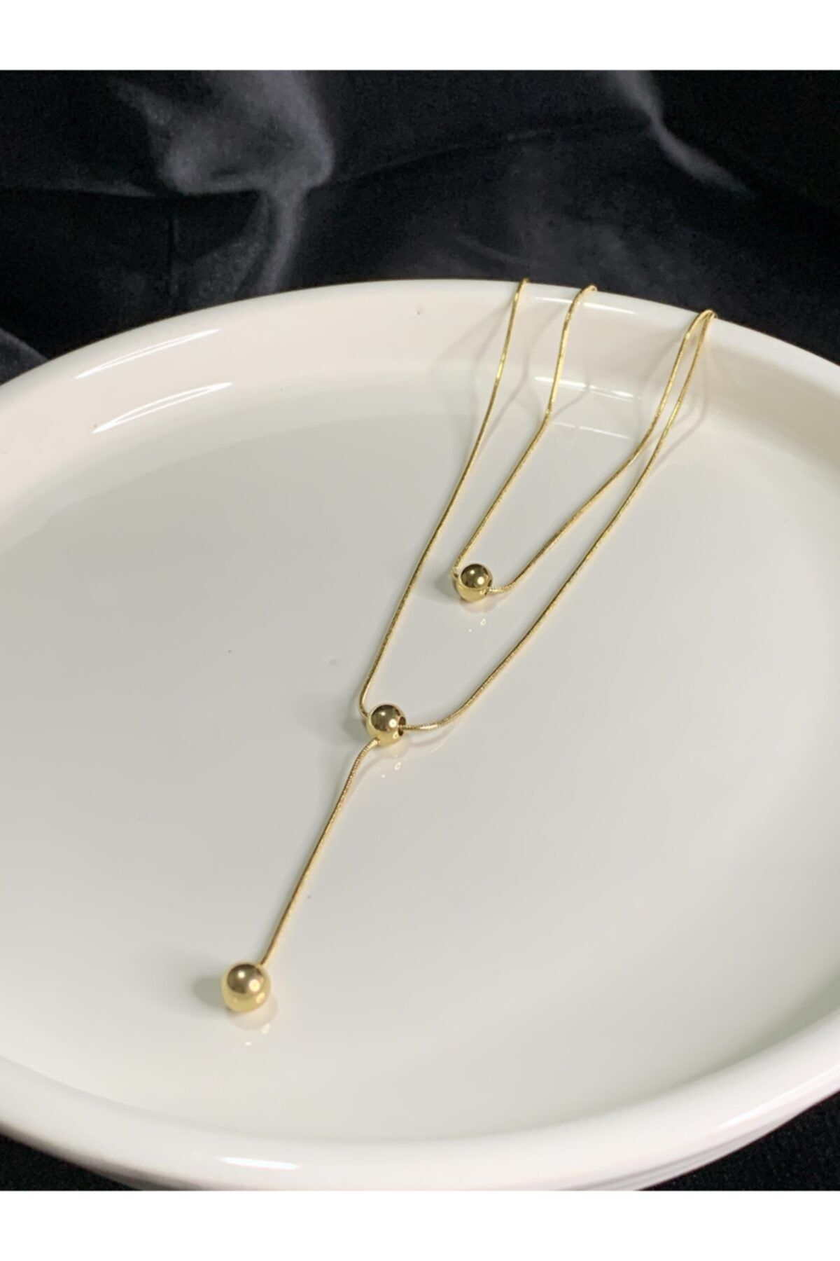 ARSLAN JEWELRY Çelik Gold Kolye