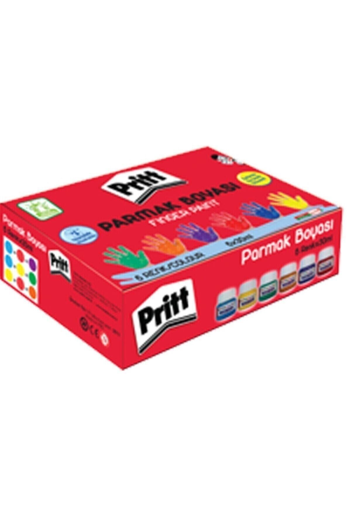 Pritt 6 Renk 30ml Parmak Boyası 1221355