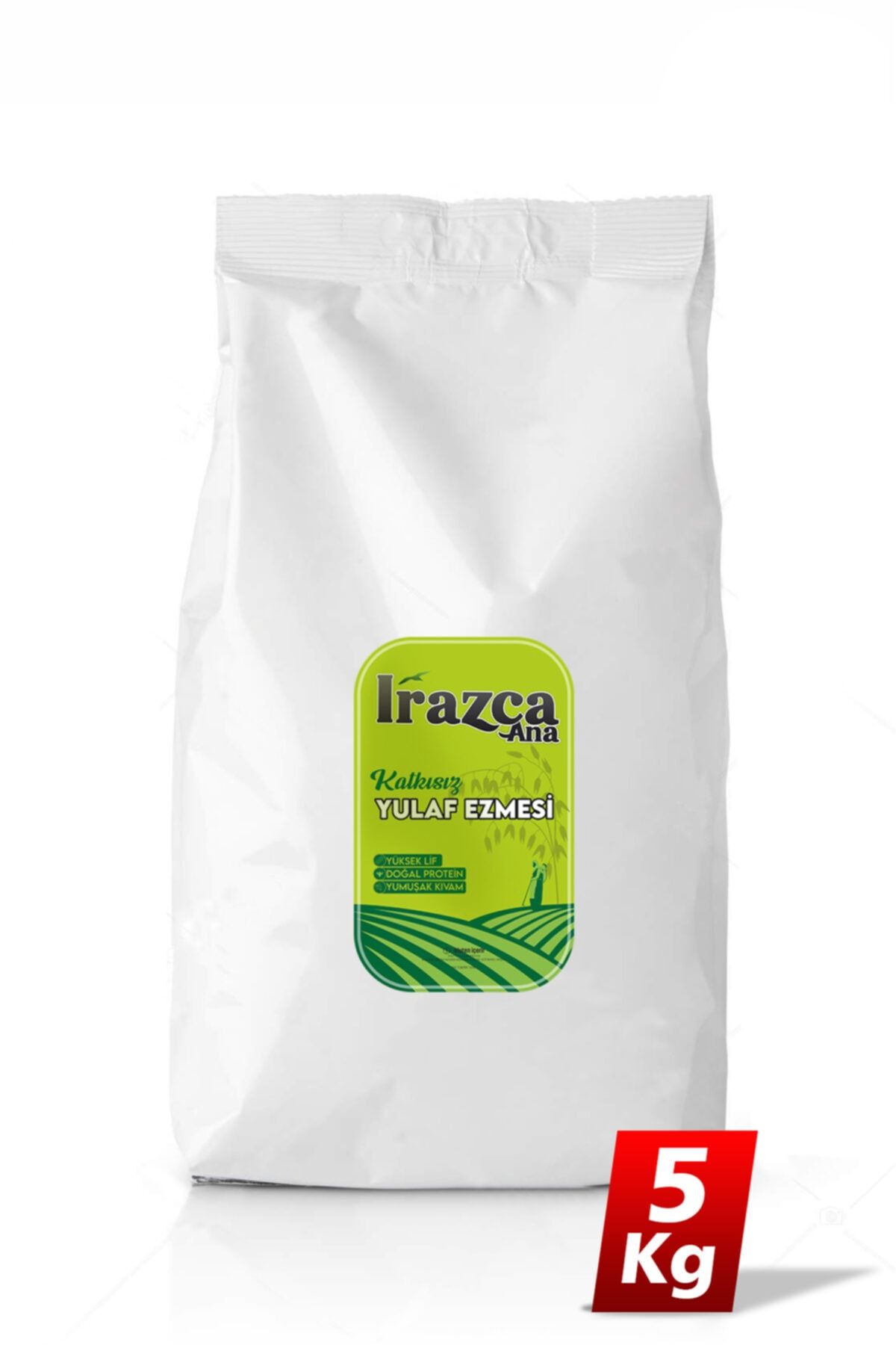 IRAZCA ANA Katkısız Yulaf Ezmesi Kahvaltılık Gevrek 5 kg