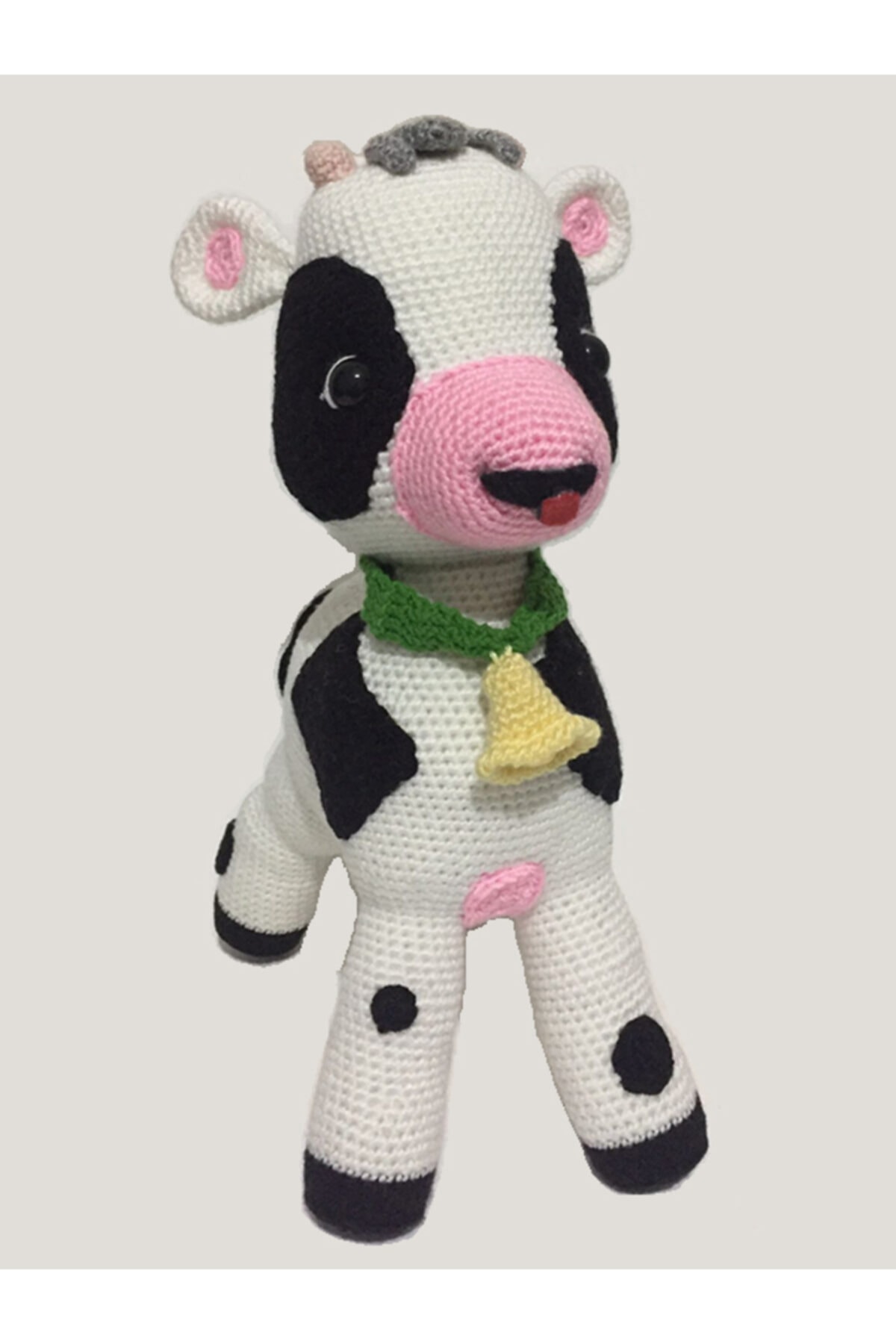 Tasshan Amigurumi Örgü Oyuncak Inek