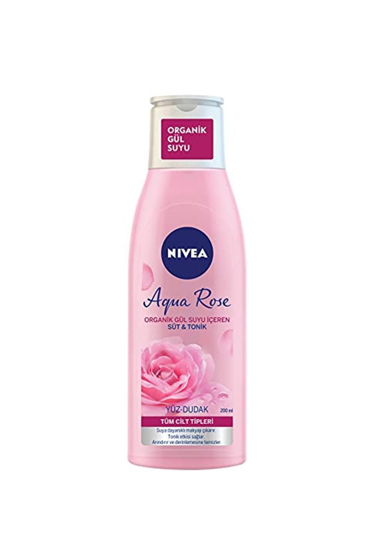 Nivea Face Gül Suyu Içeren Süt & Tonik 200 Ml