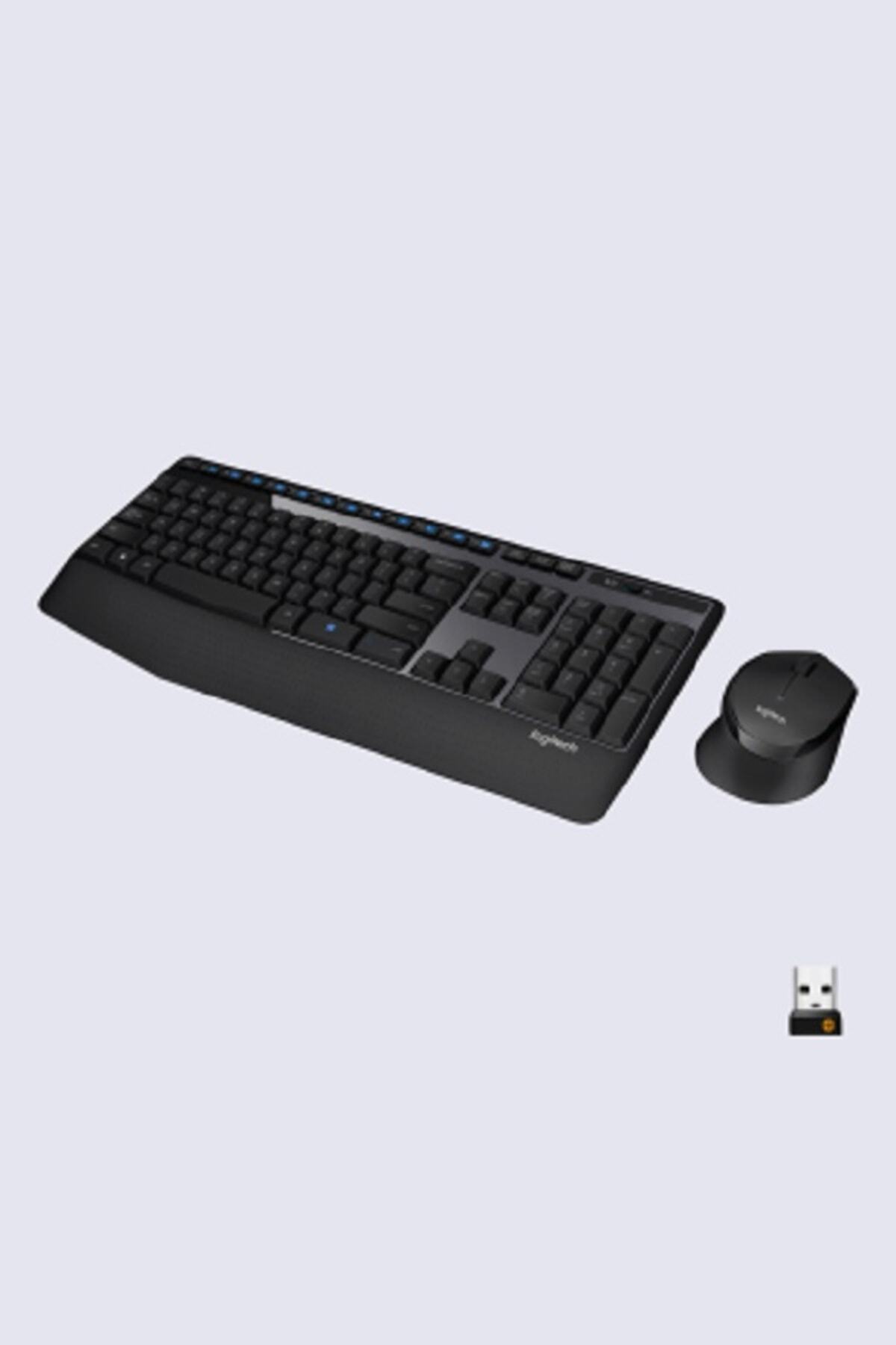logitech MK345 Kablosuz Türkçe Klavye Mouse Seti - Siyah