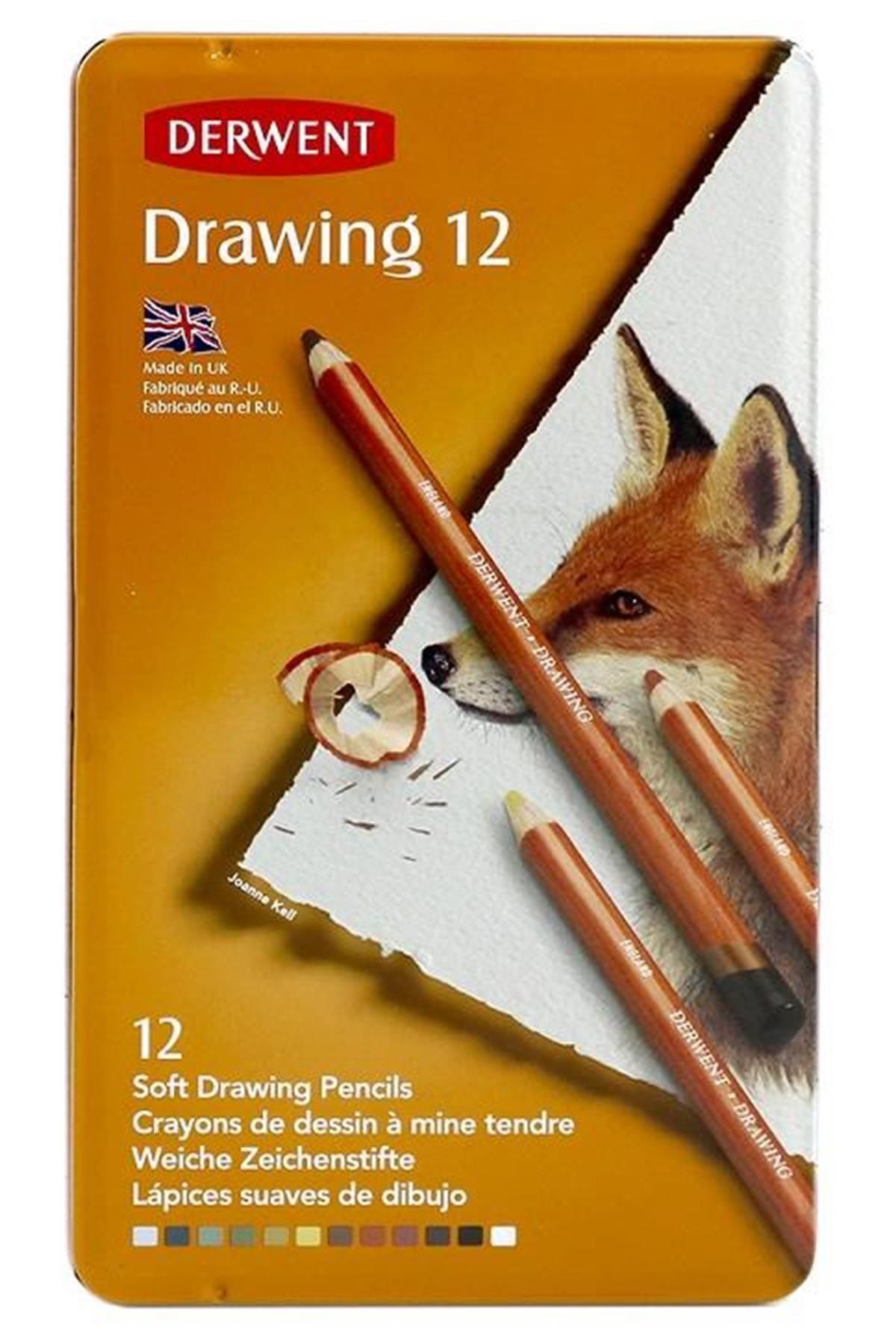 Derwent : 12 Li Çizim Kalemi Seti Dw0700671