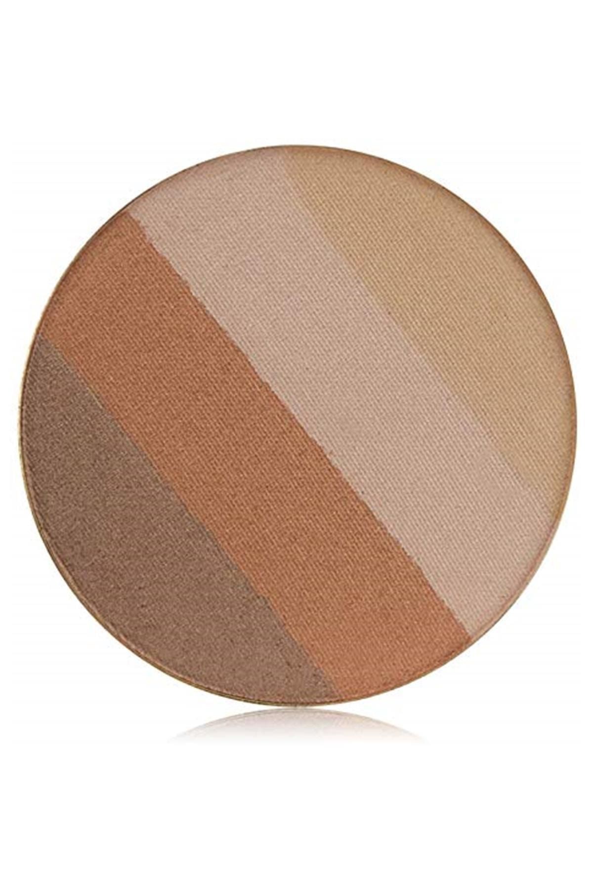 Jane Iredale Marka: Moonglow Golden Bronzer- 4'lü Allık Ve Far ( Refill ) 1 Paket (1 X 8.5 G) Kate