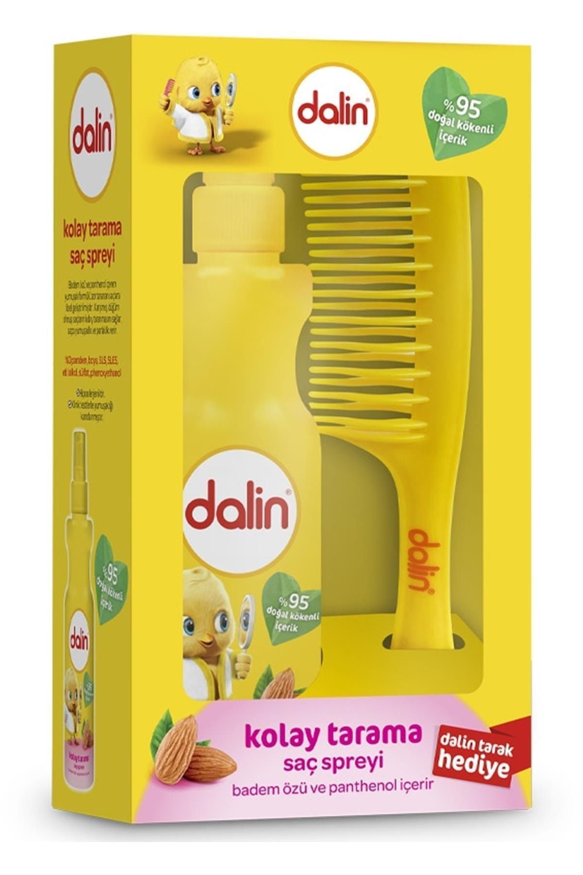 Dalin Kolay Tarama Spreyi 200 Ml + Tarak