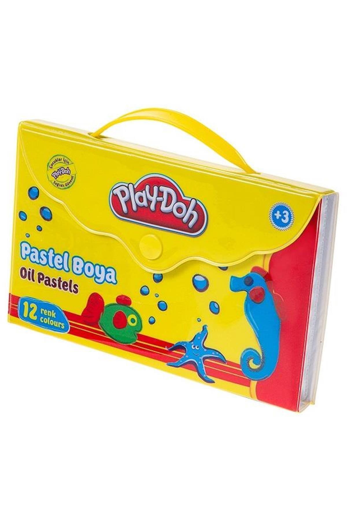 Play Doh Play-doh 12 Renk Pastel Boya Çantalı Pa005