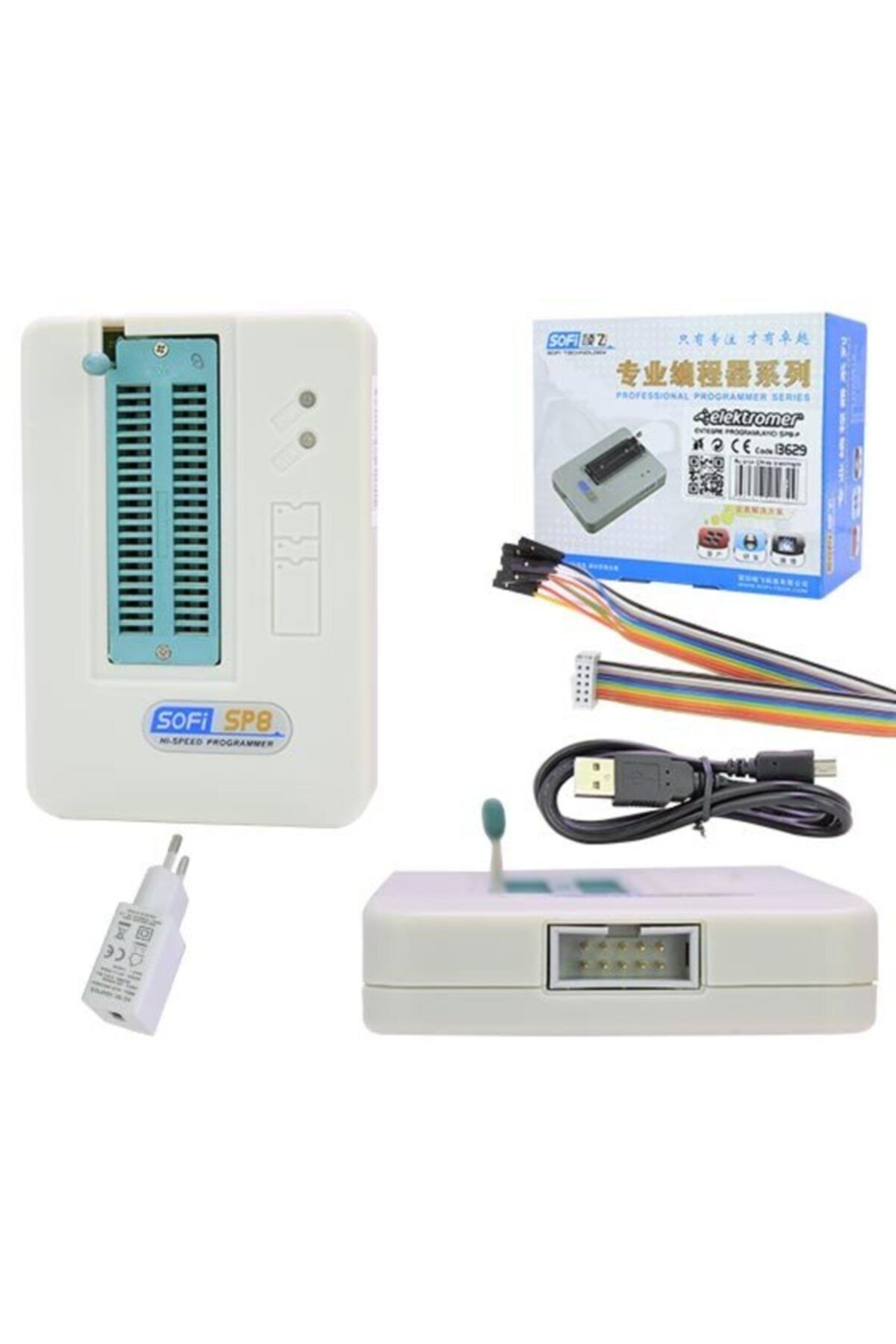 ELEKTROMER Powermaster Sofı Sp8-f Eprom-bıos Entegre Programlayıcı