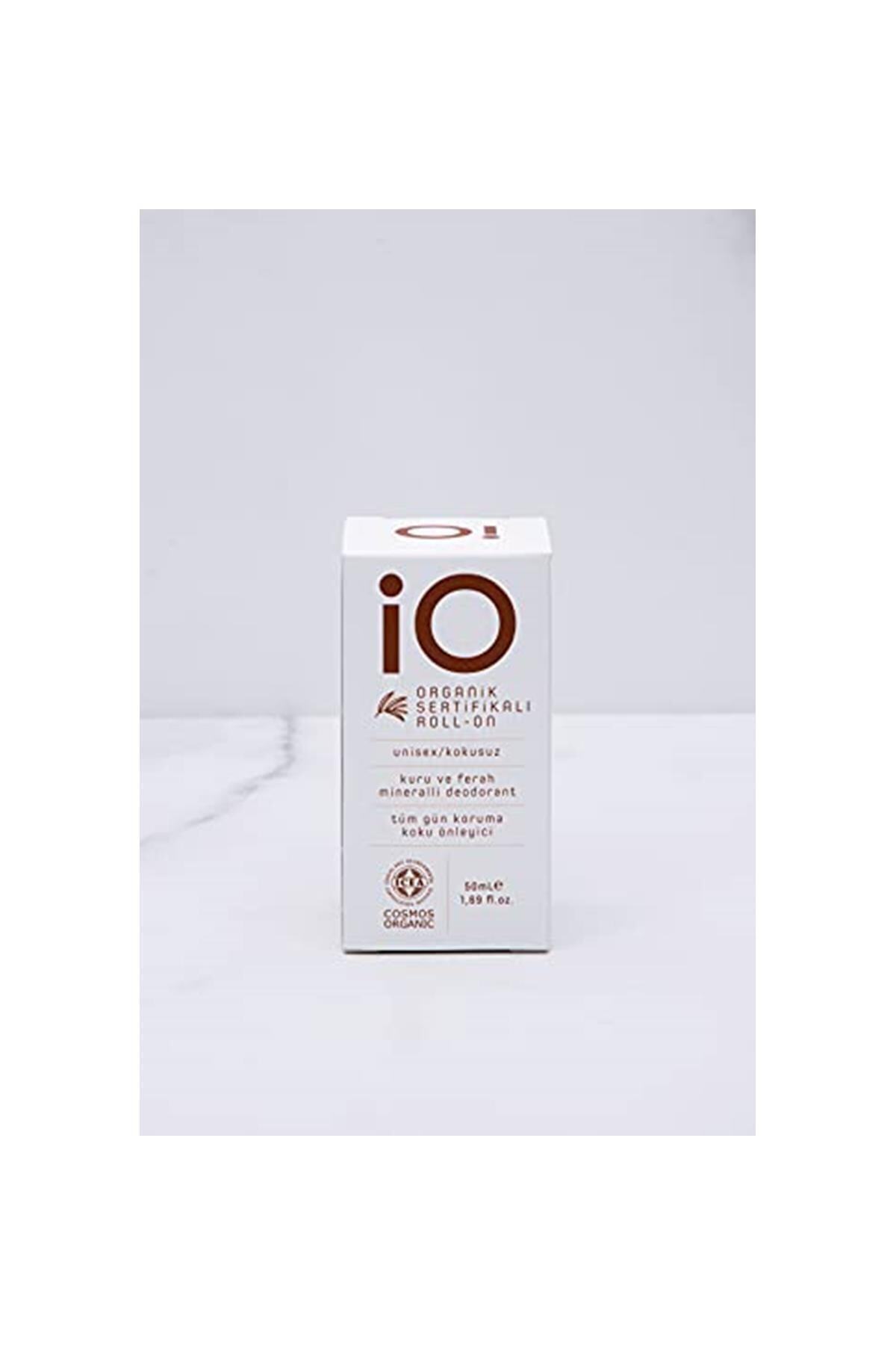io Organik Sertifikalı Roll-on Unisex ( Unscented/kokusuz )