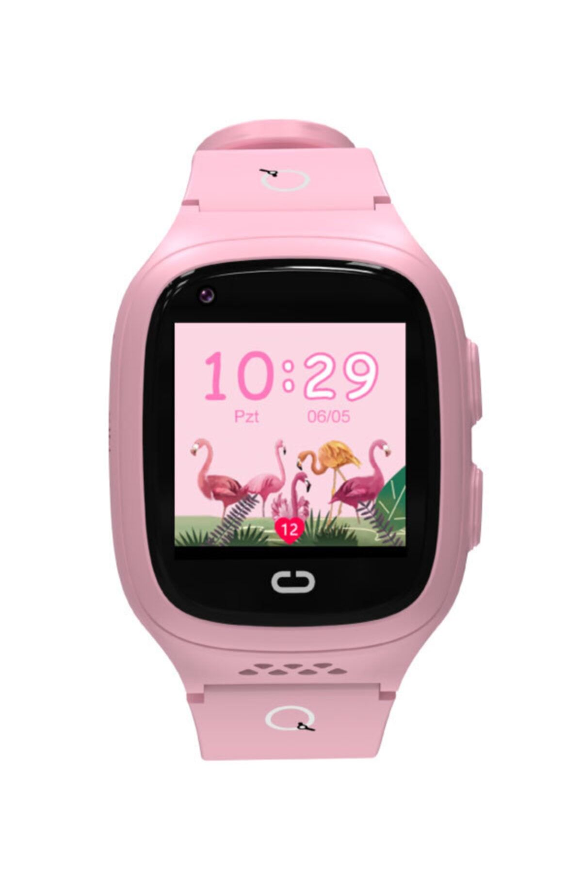 Qfit Qfıt Q4 4.5g Akıllı Çocuk Saati Pembe
