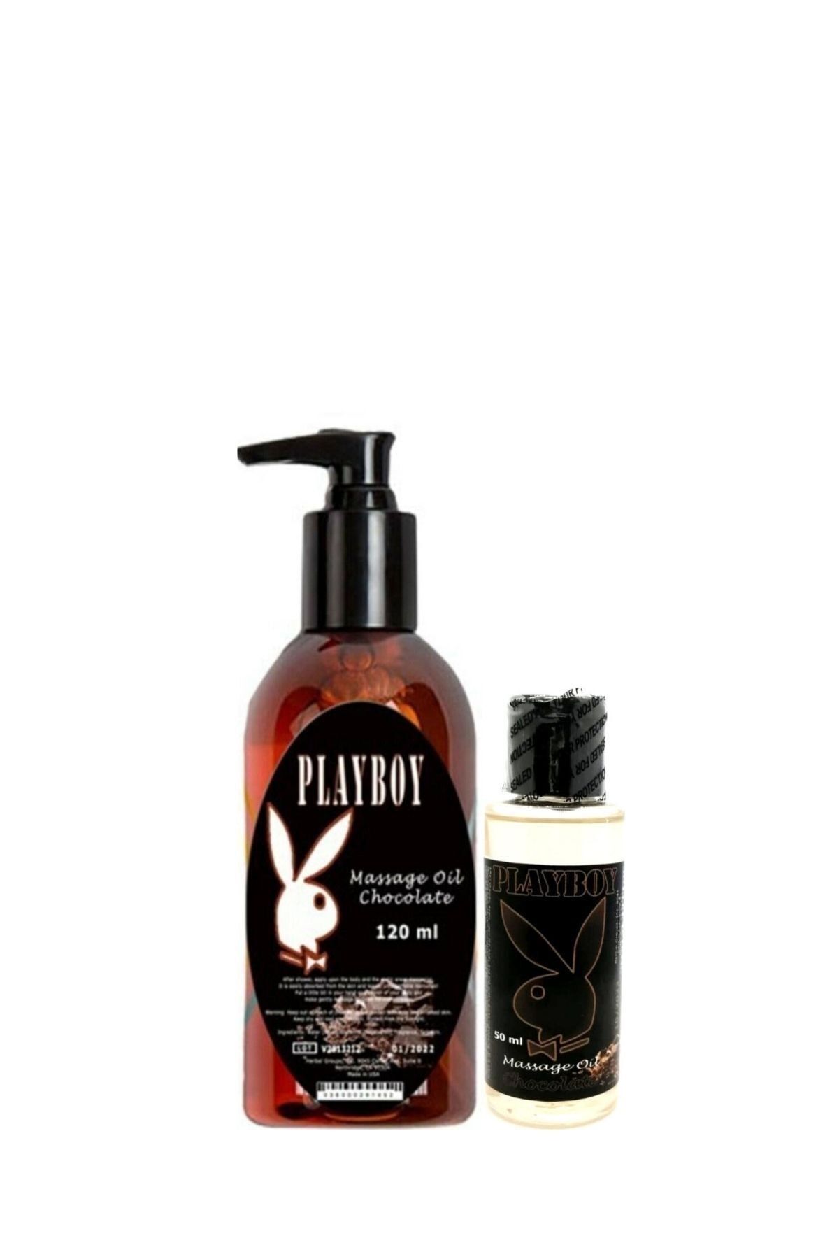 Playboy Aromaterapi Çikolata Massage Oil 120 ml  + Çikolata Aromalı Massage Vücut Masaj Yağı 50 ml