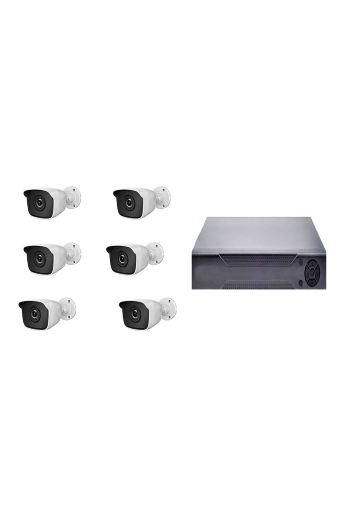 ESM TEKNOLOJİ Full Hd 6'lı Set Güvenlik Kamera Sistemi