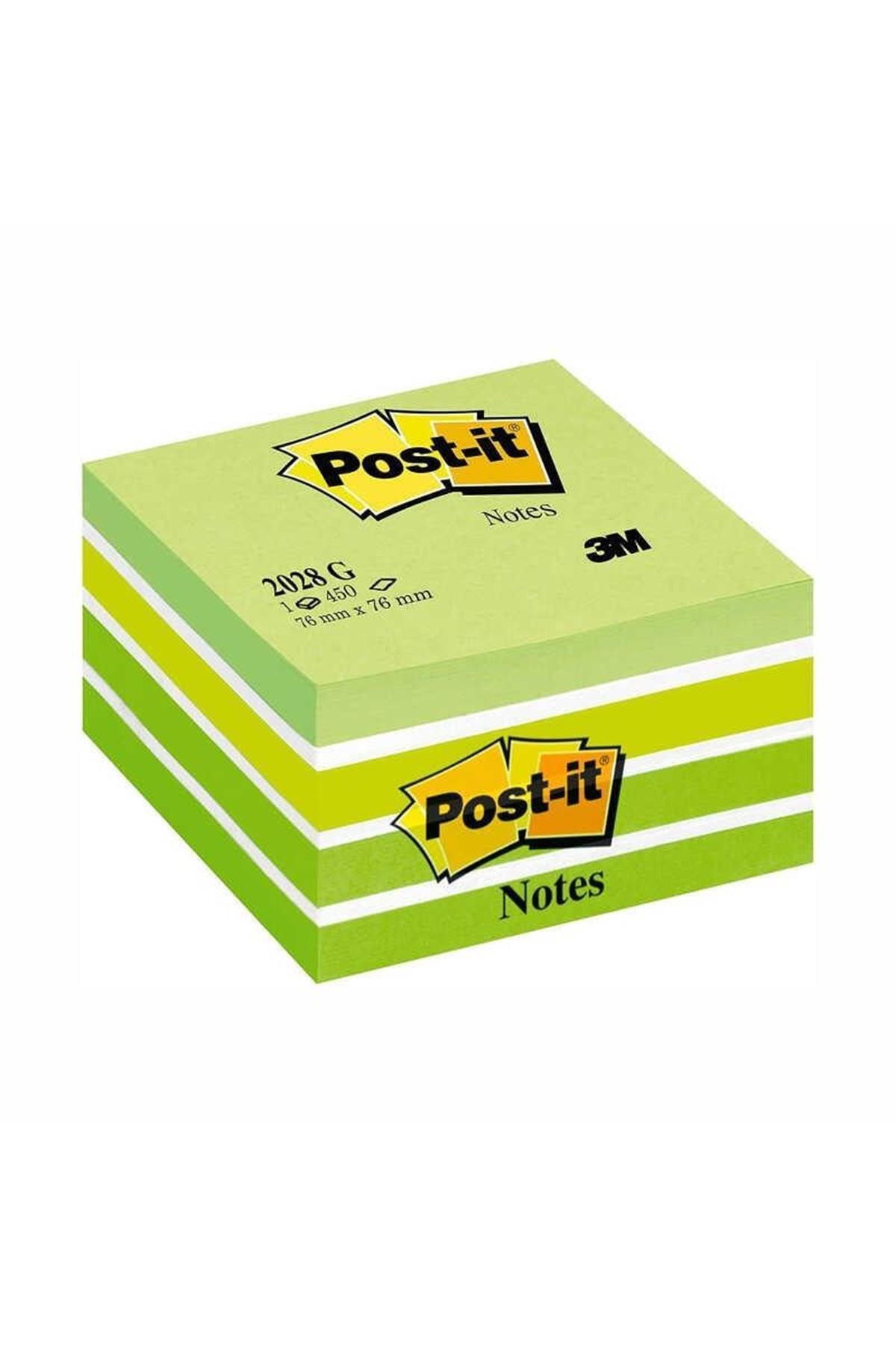 3M 2028-g Yeşil Tonları Post-ıt 76x76mm 450yp