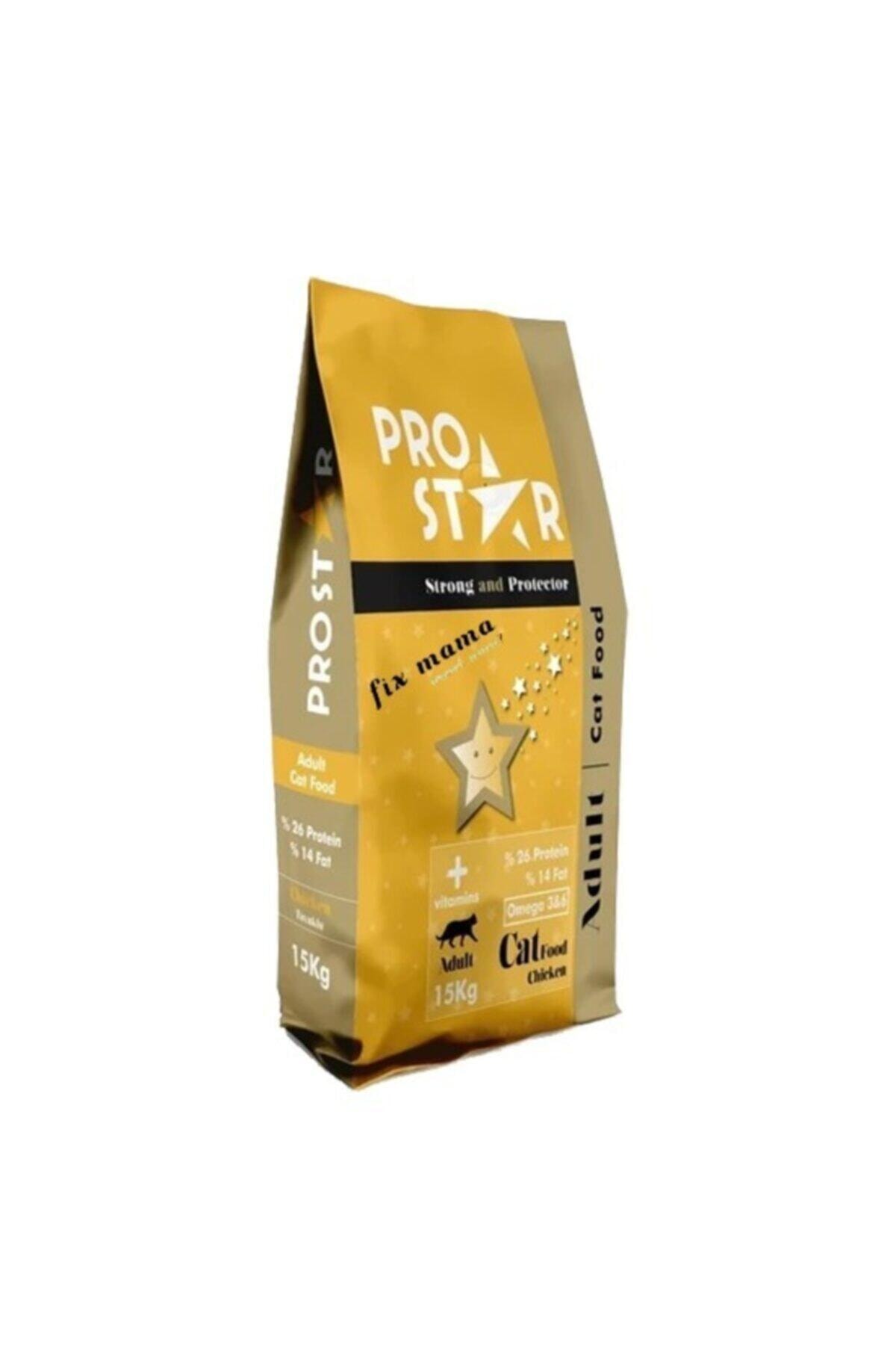 PRO STAR Prostar Tavuklu Yetişkin Kedi Maması 15 Kg