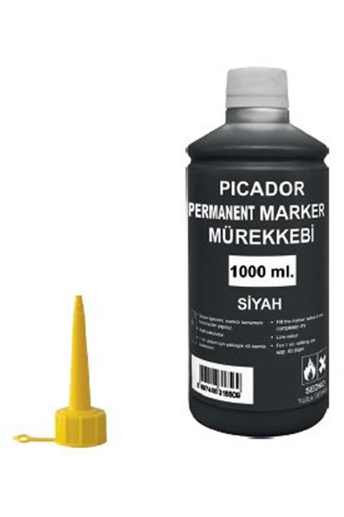 Picador : Permanent Mürekkep Siyah 1 kg
