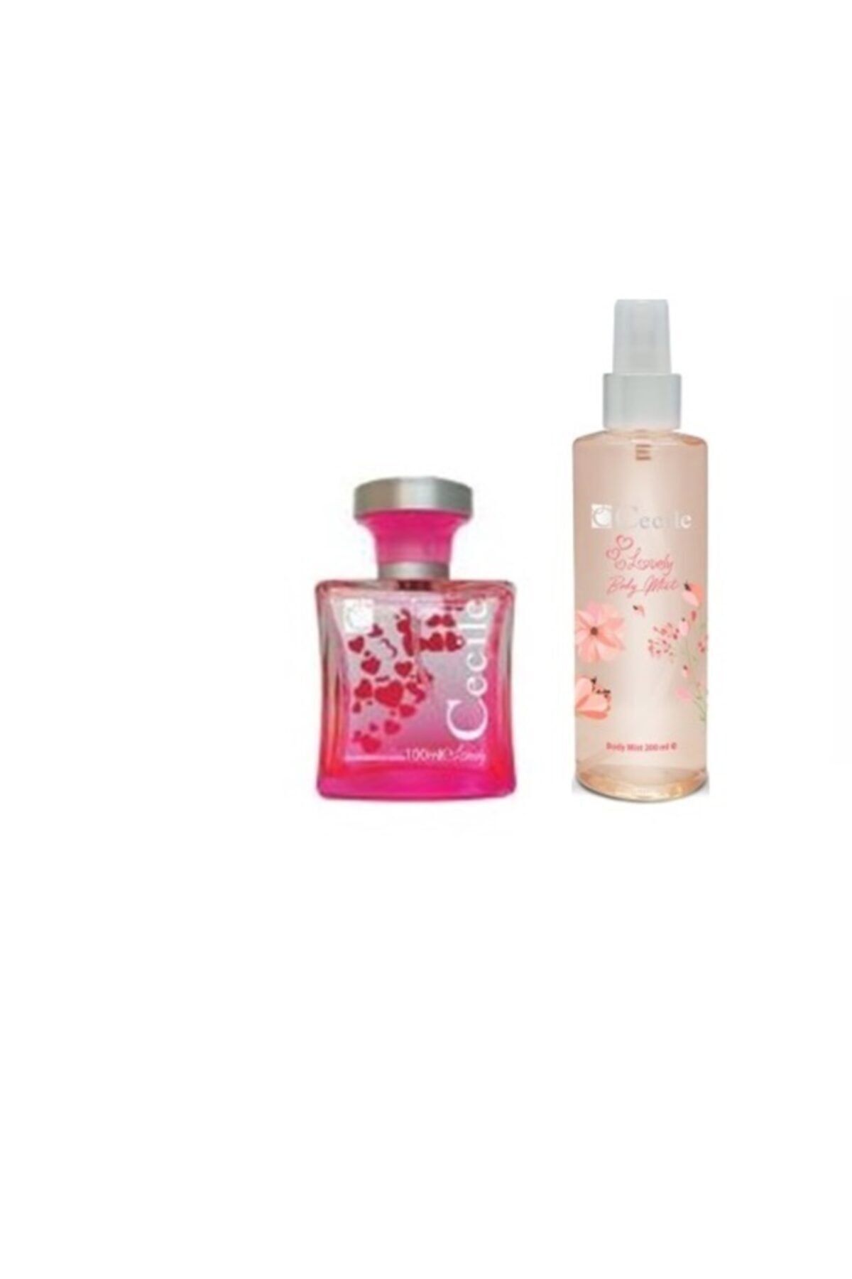 Cecile Cecıle Lovely Eau De Toılette 100 Ml ve Cecıle Lovely Edc Body Mist For Women 150 Ml Set