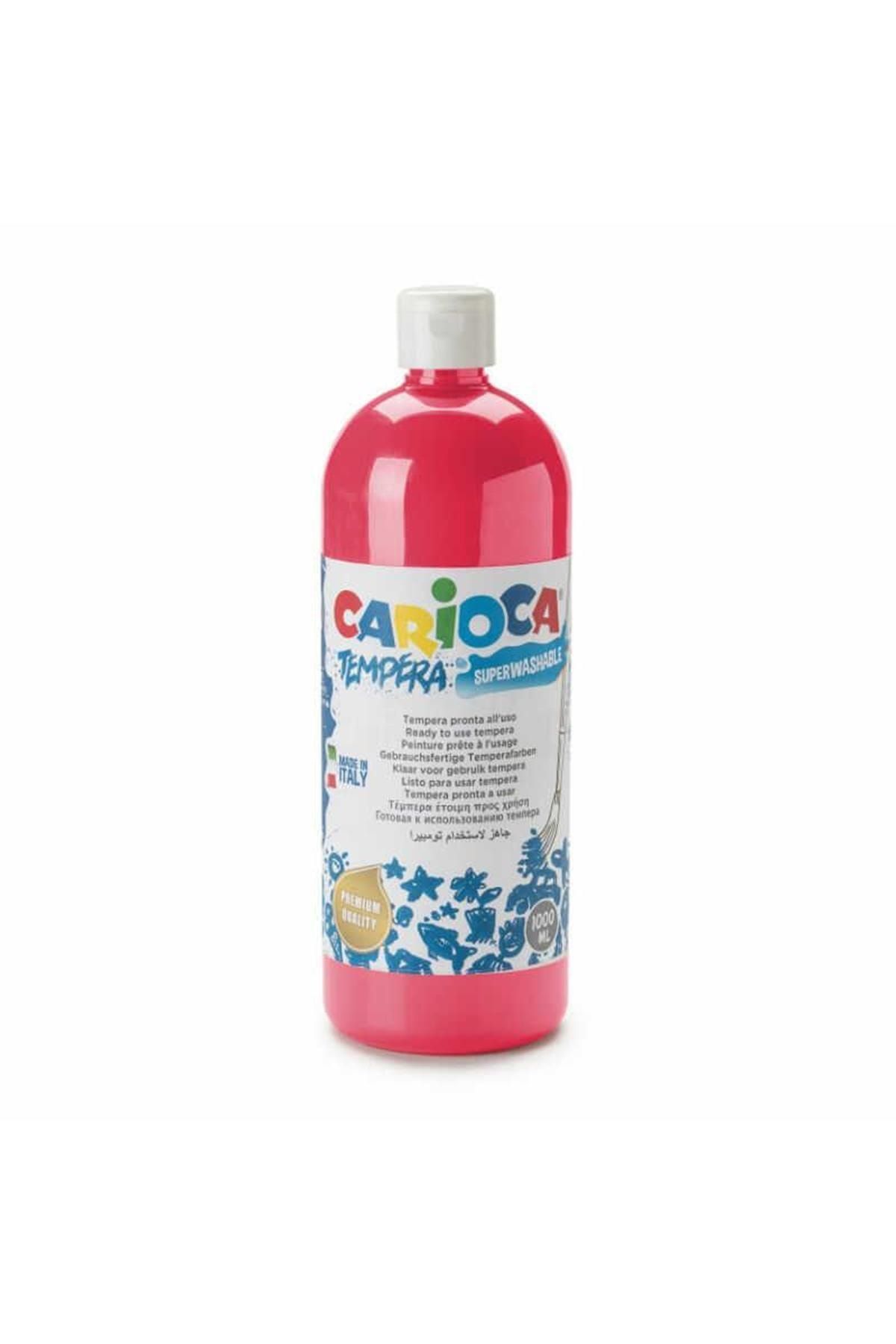 CARIOCA Tempera Kırmızı Guaj Boya 1000 ml 030-04