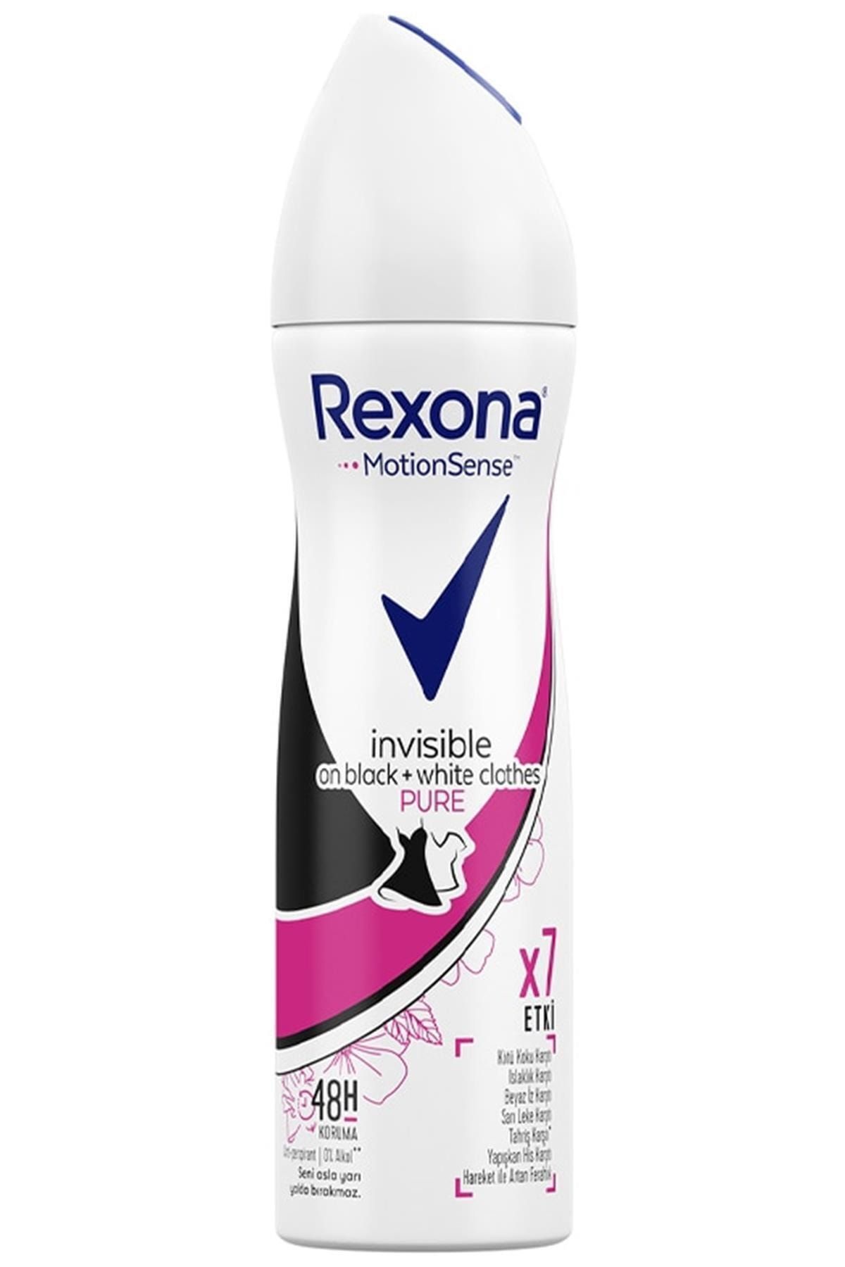 Rexona Kadın Deodorant Sprey Pure  Ocean Deep 150 ml Edc YHYKVT802538