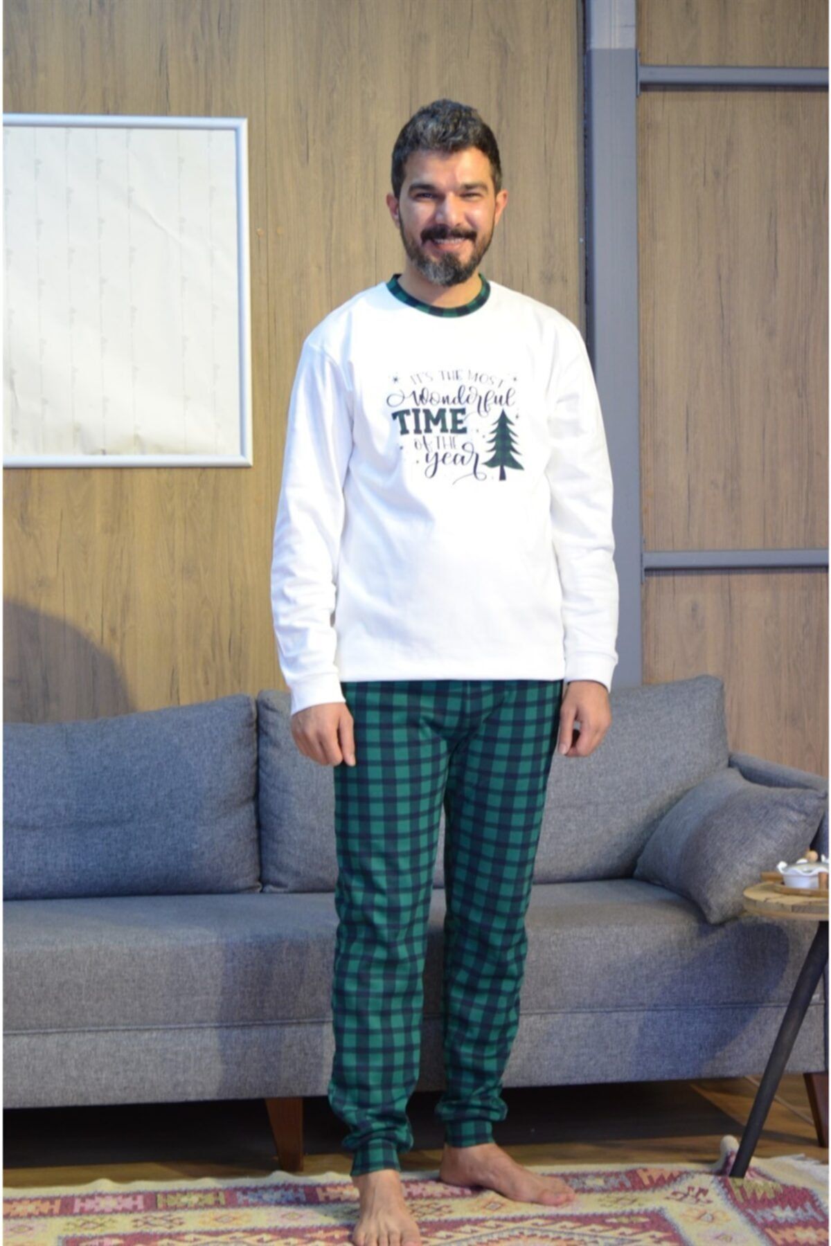MOON COVER Newyear Erkek Pijama Takımı