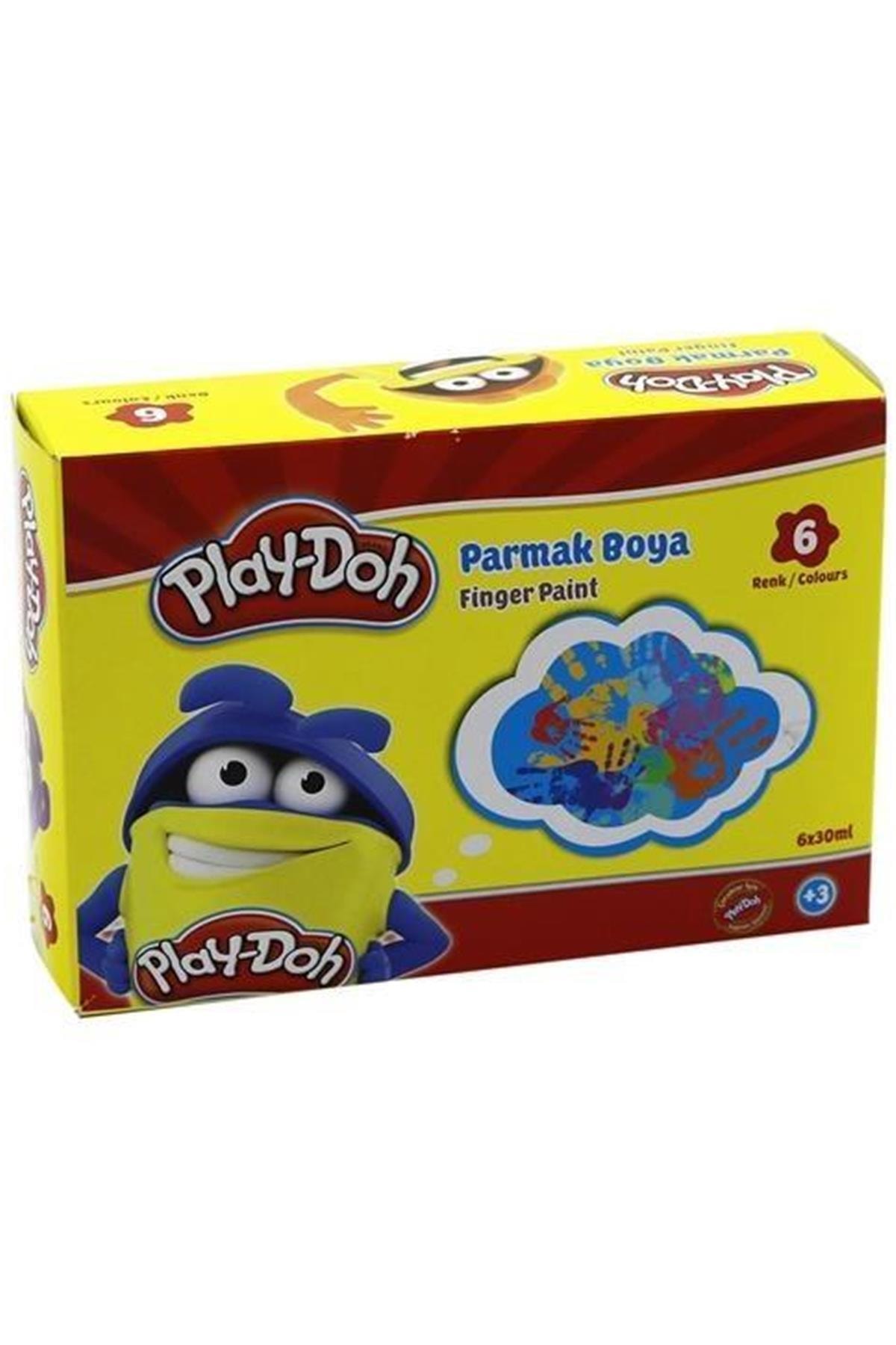 Play Doh Play-doh 6 Renk Parmak Boyası 30 Ml Pr001