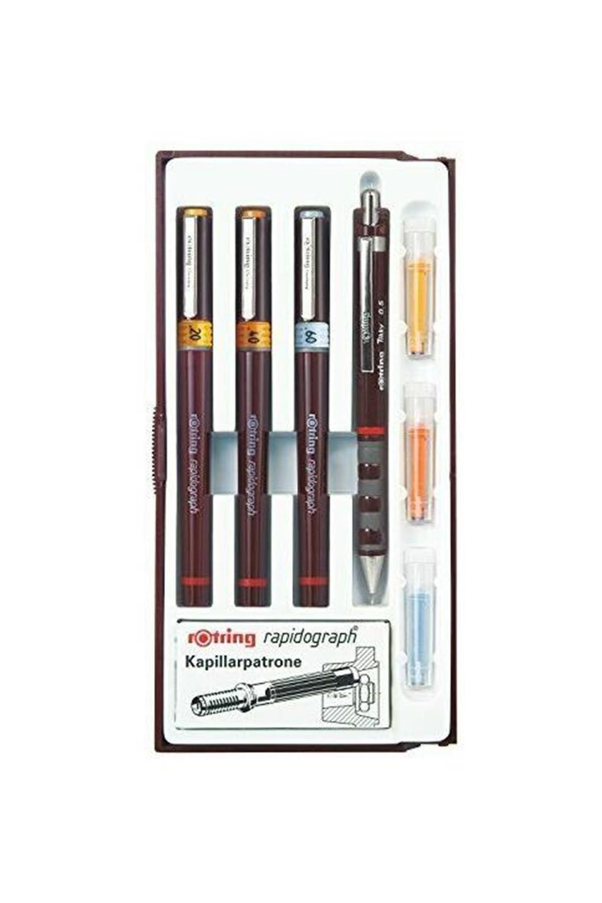 Rotring 3'lü Junior Rapido Set 20-.40-.60 0699340